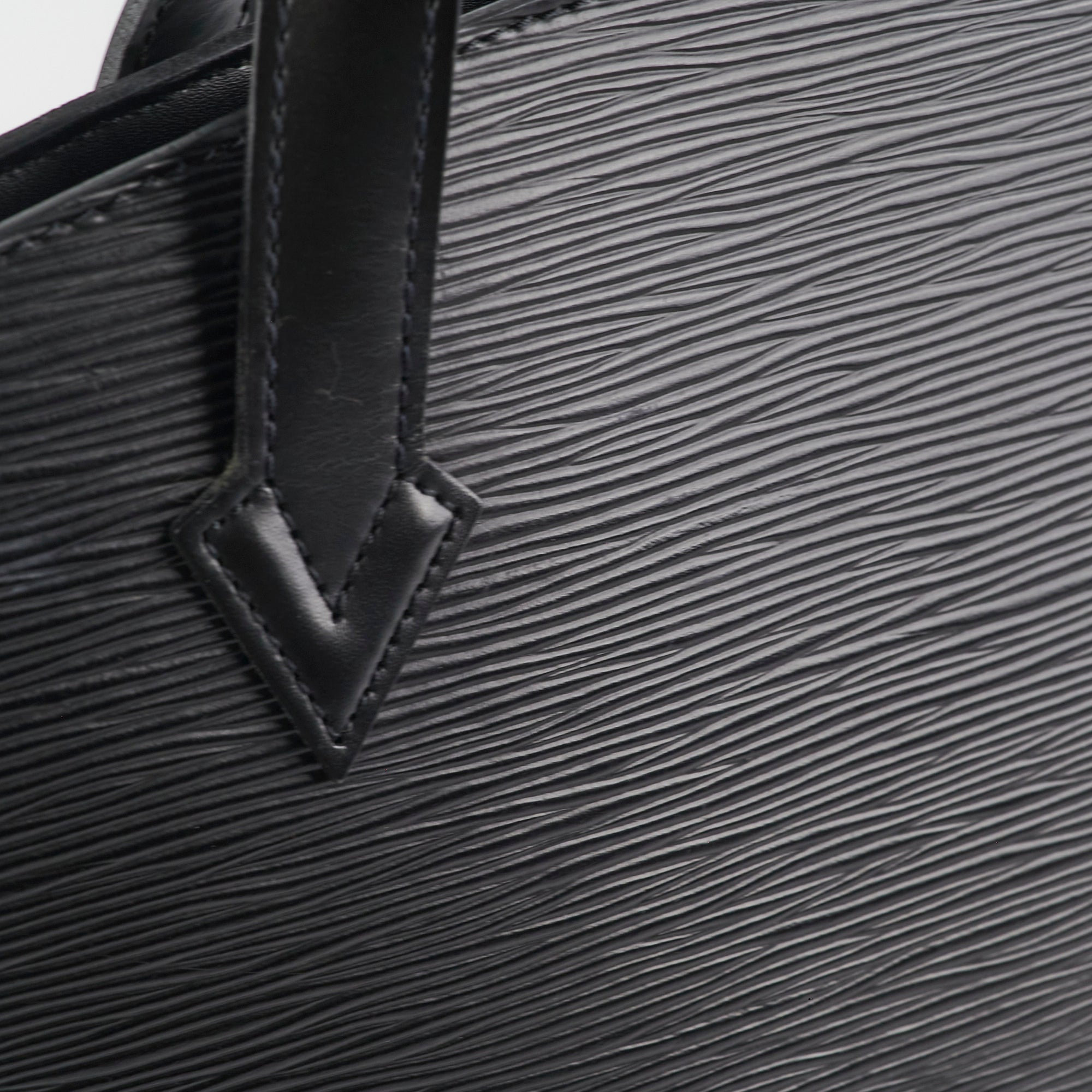 Louis Vuitton Saint Jacques Epi Black Bag
