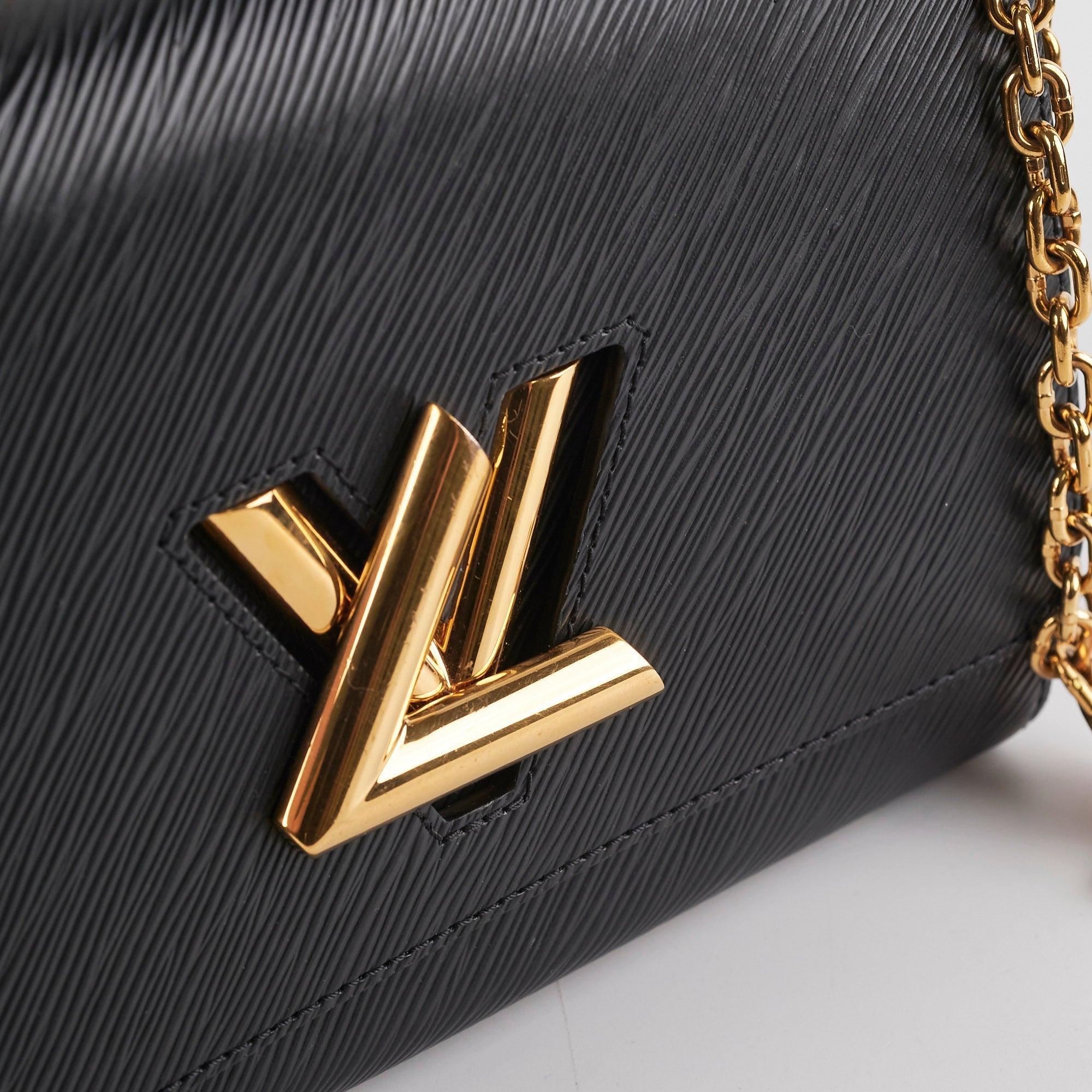 Louis Vuitton Twist MM Black Epi