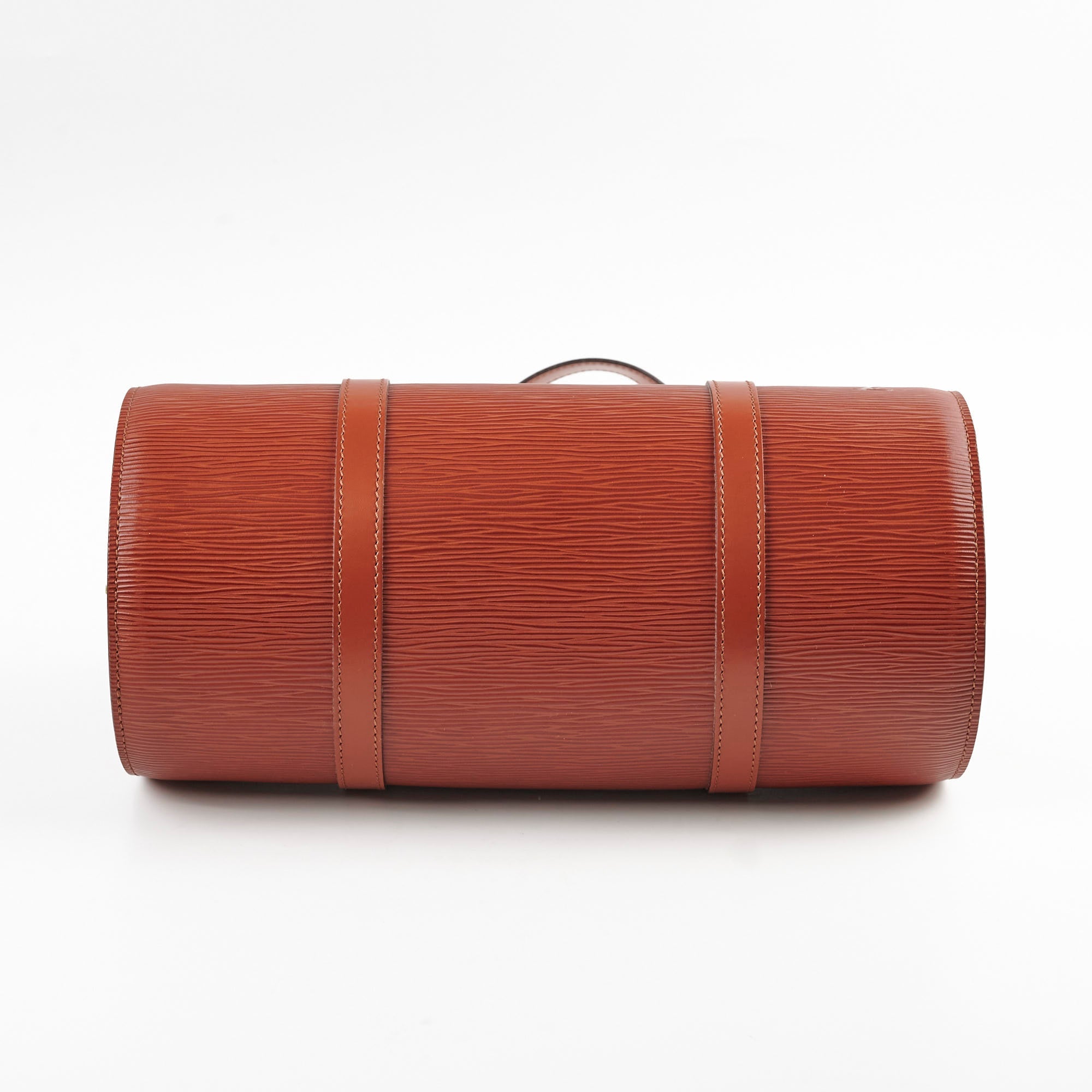 Louis Vuitton Epi Soufflot Shoulder Bag Brown