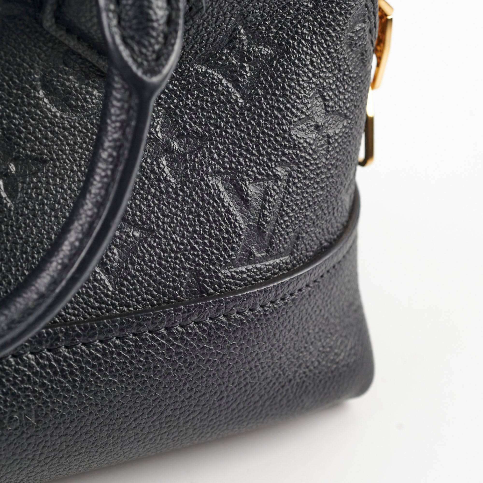 Louis Vuitton Alma BB Empriente Black