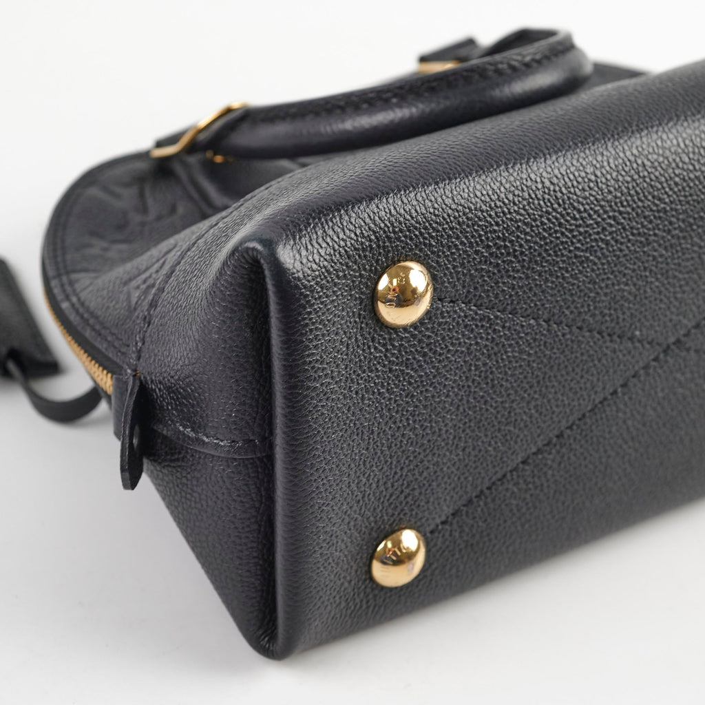 Louis Vuitton Alma BB Empriente Black