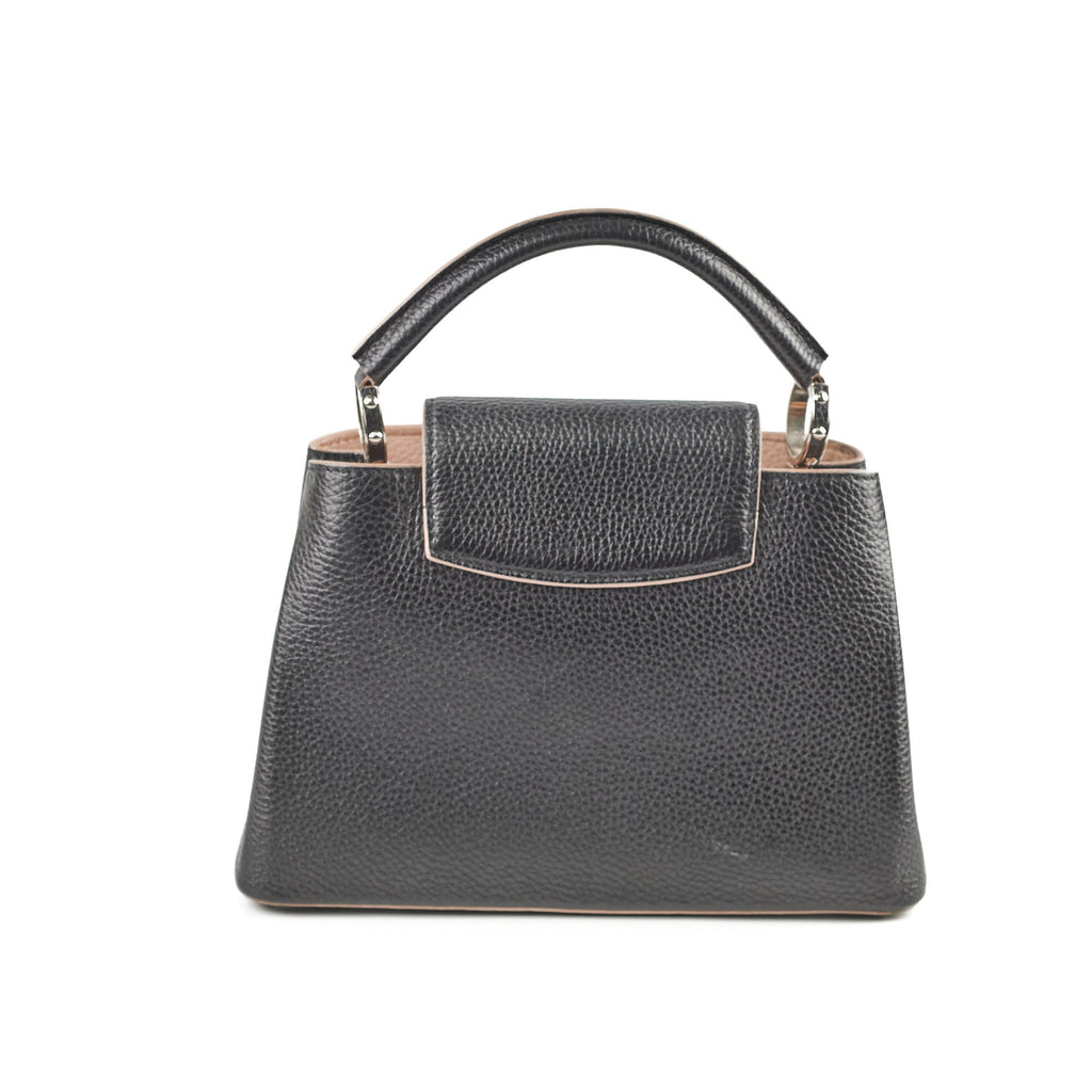 Louis Vuitton Capucines BB Taurillon Black Pink