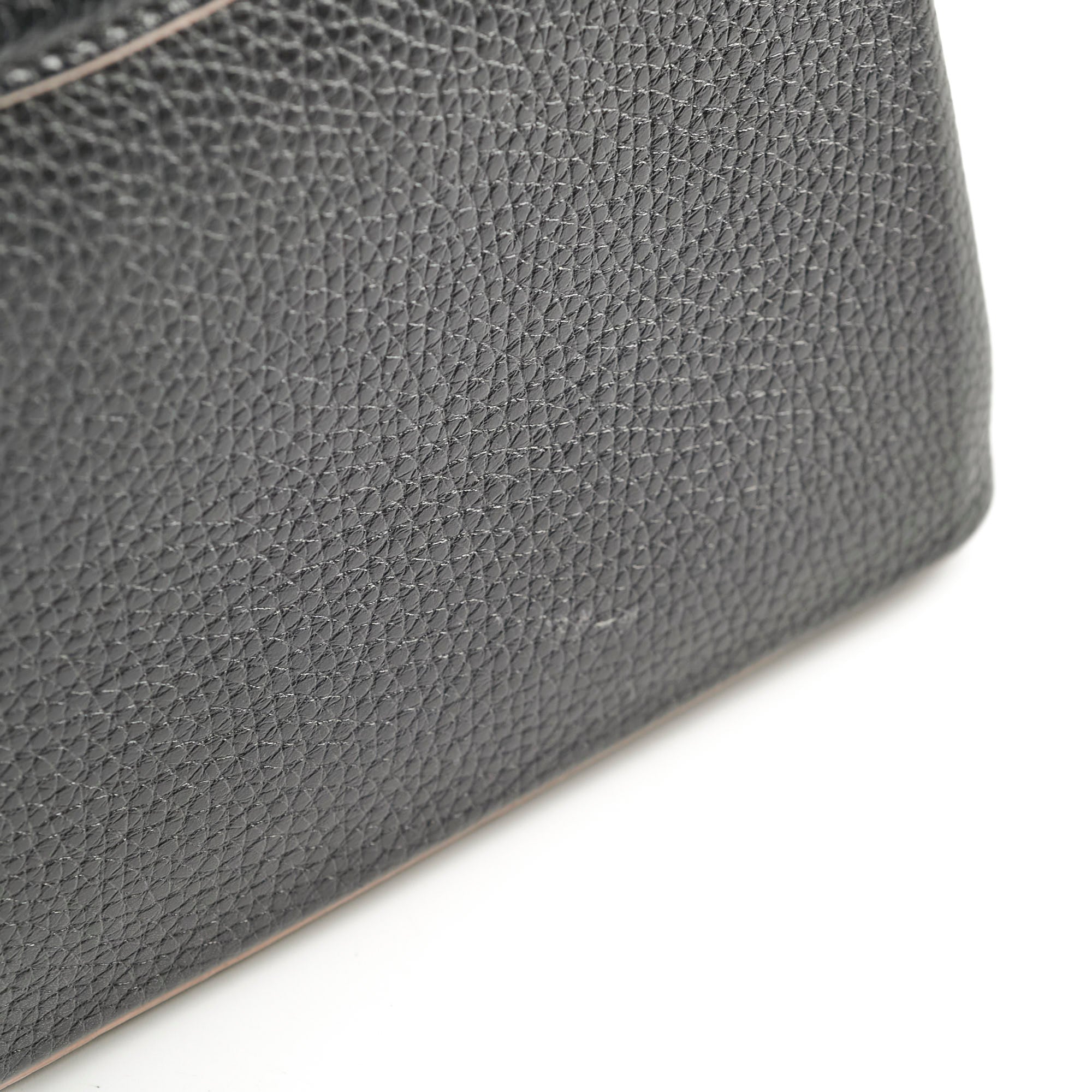 Louis Vuitton Capucines BB Taurillon Black Pink