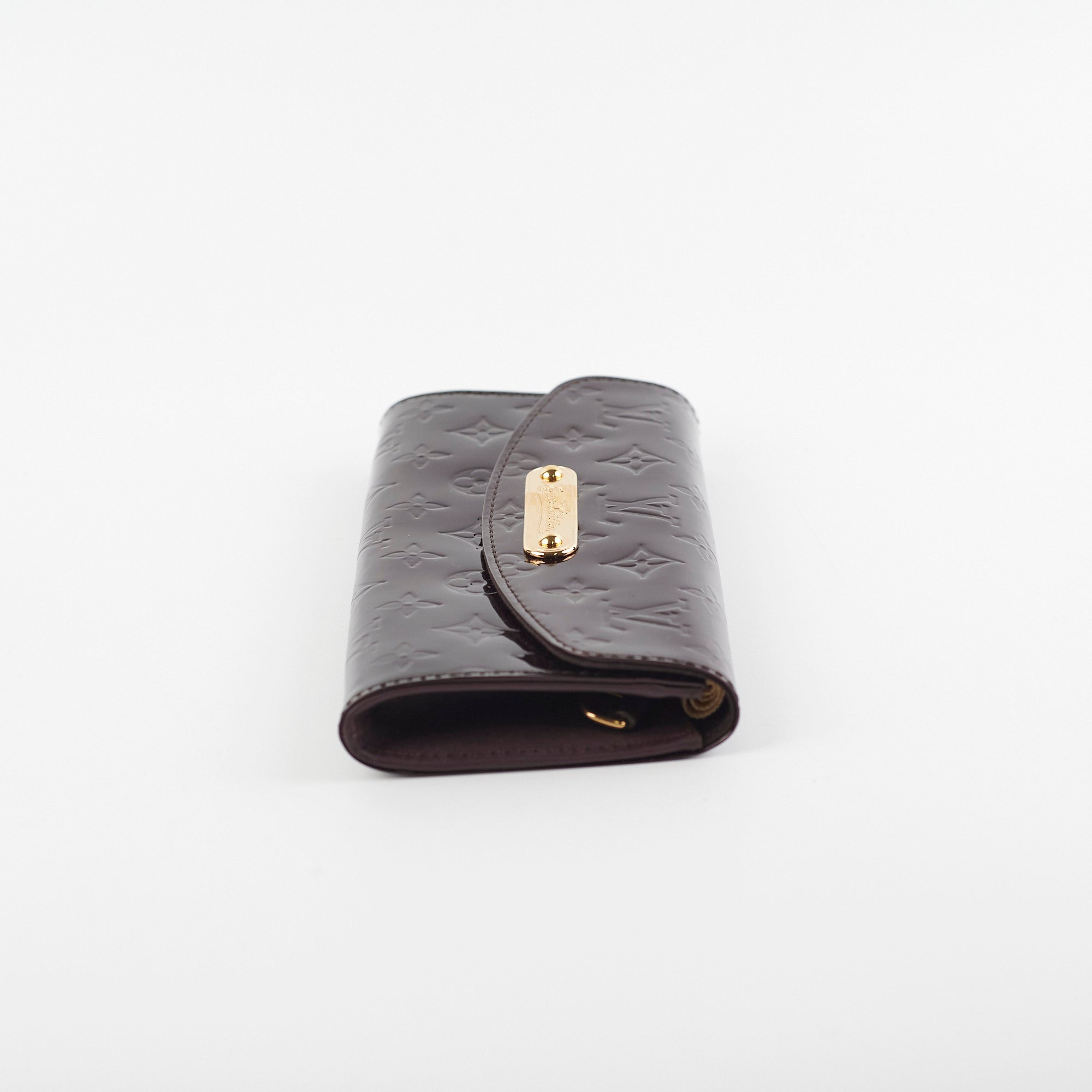 Louis Vuitton Amarante Vernis Wallet On Chain