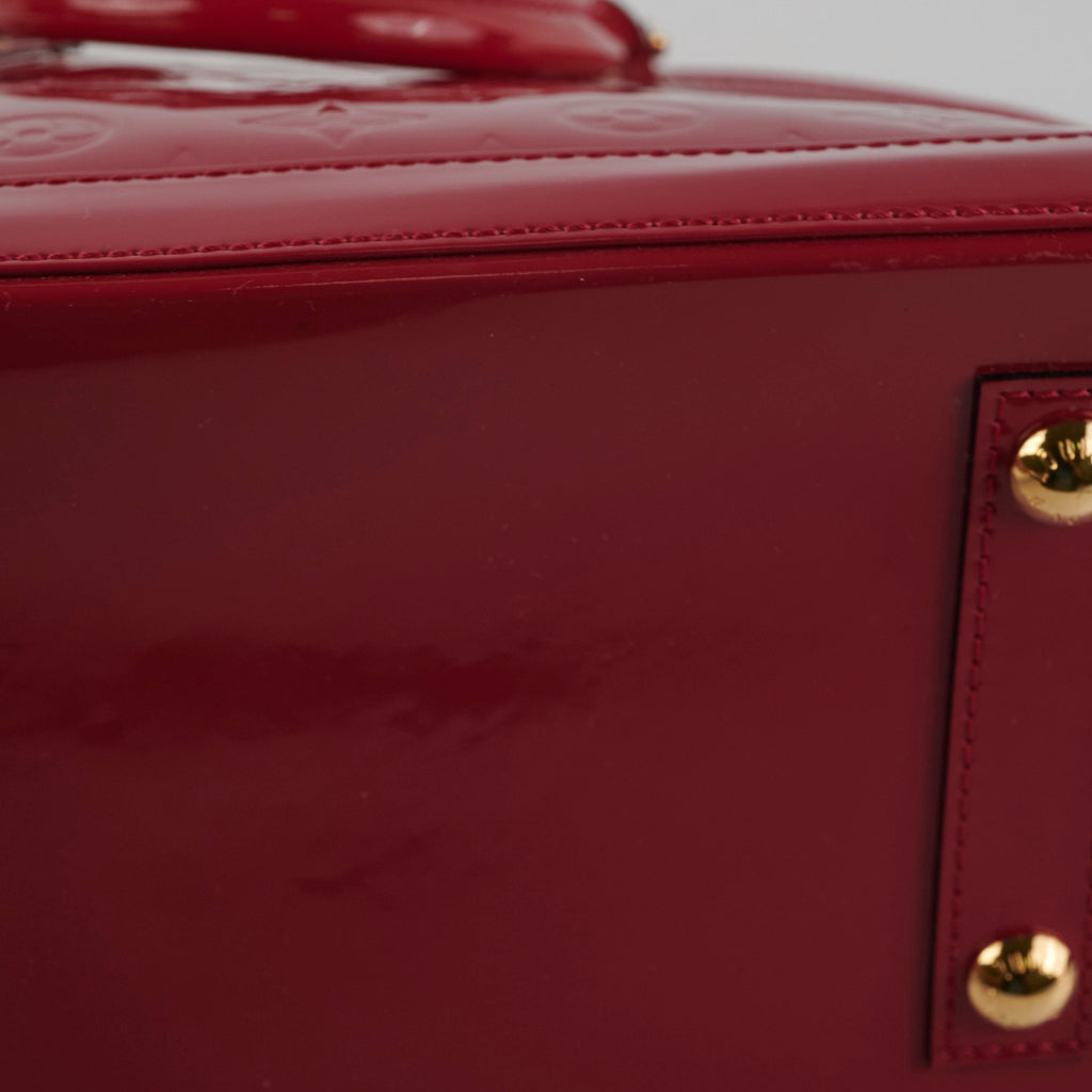 Louis Vuitton Alma Vernis Patent Pink