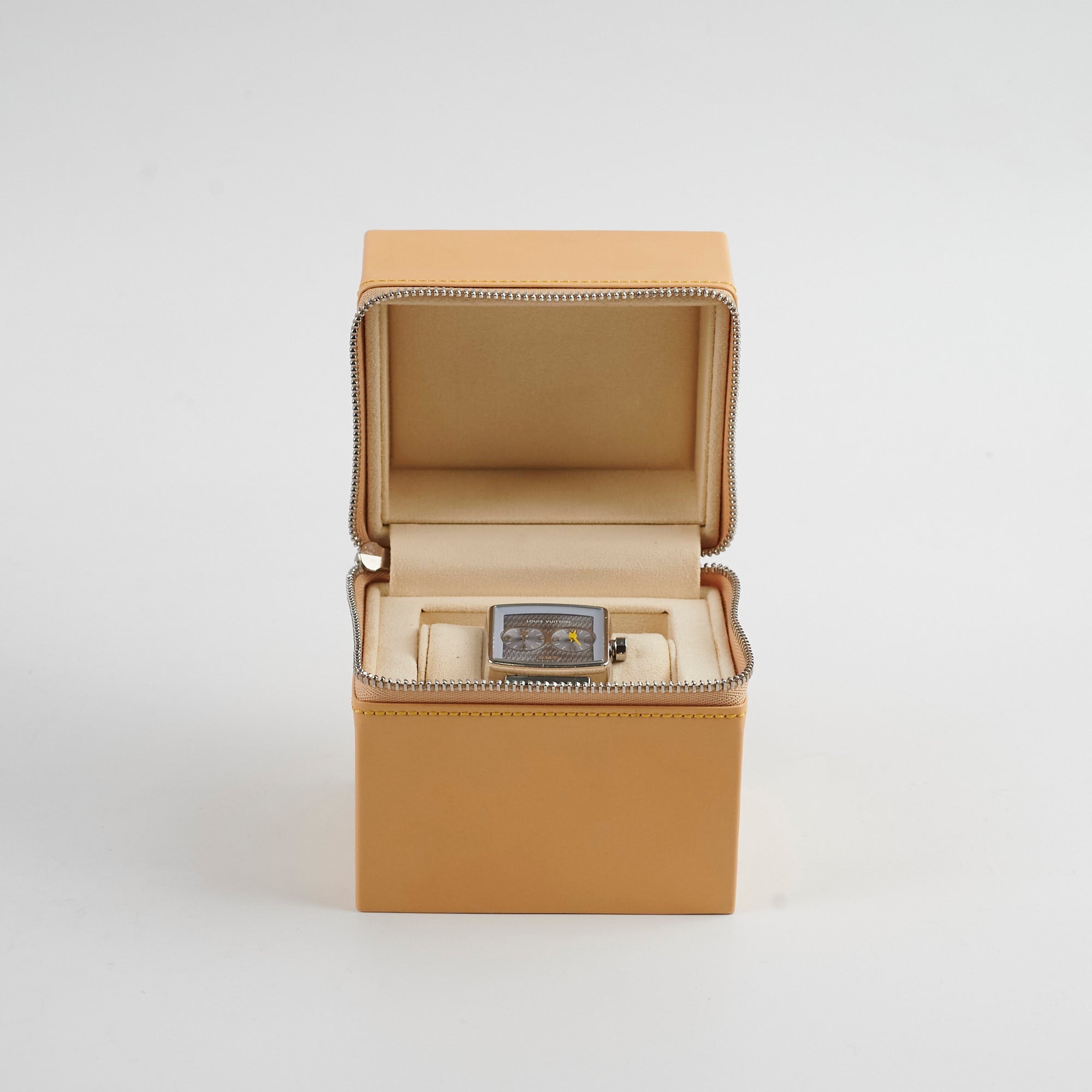 Louis Vuitton Tambour Speedy Duo Jet GMT Watch