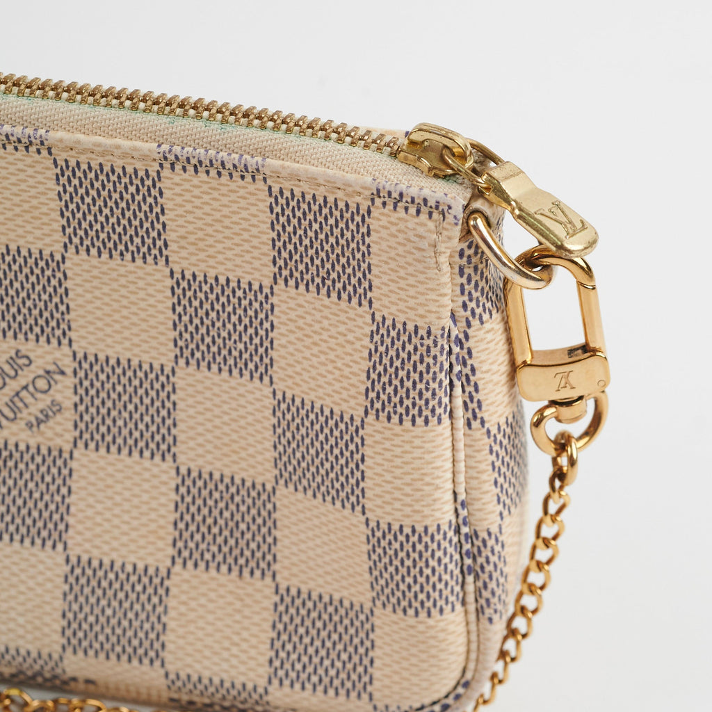 Louis Vuitton Mini Pochette Damier Azur