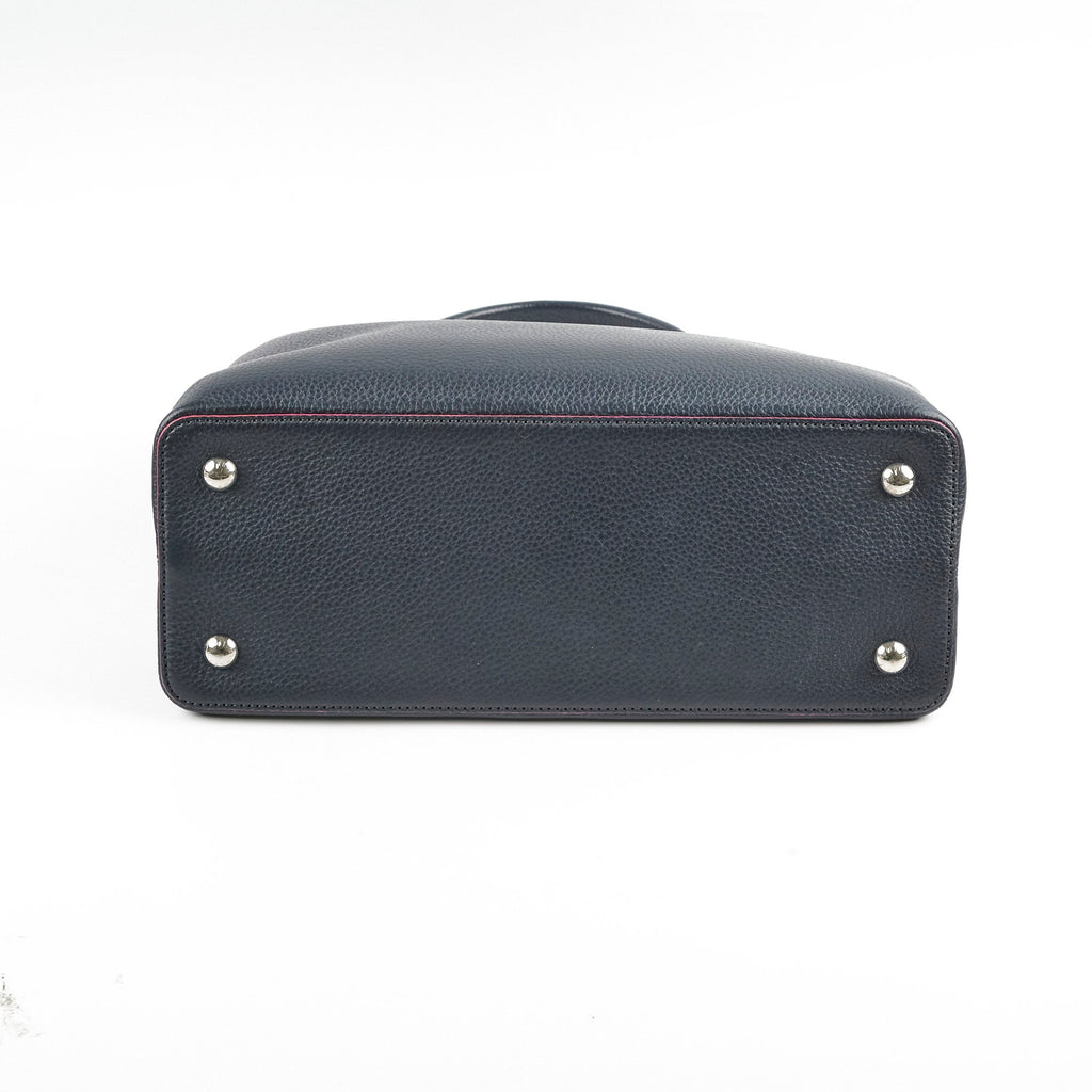 Louis Vuitton Capucines GM Navy Pink