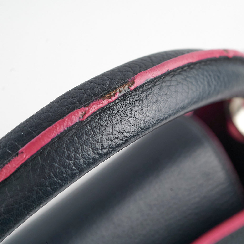 Louis Vuitton Capucines GM Navy Pink