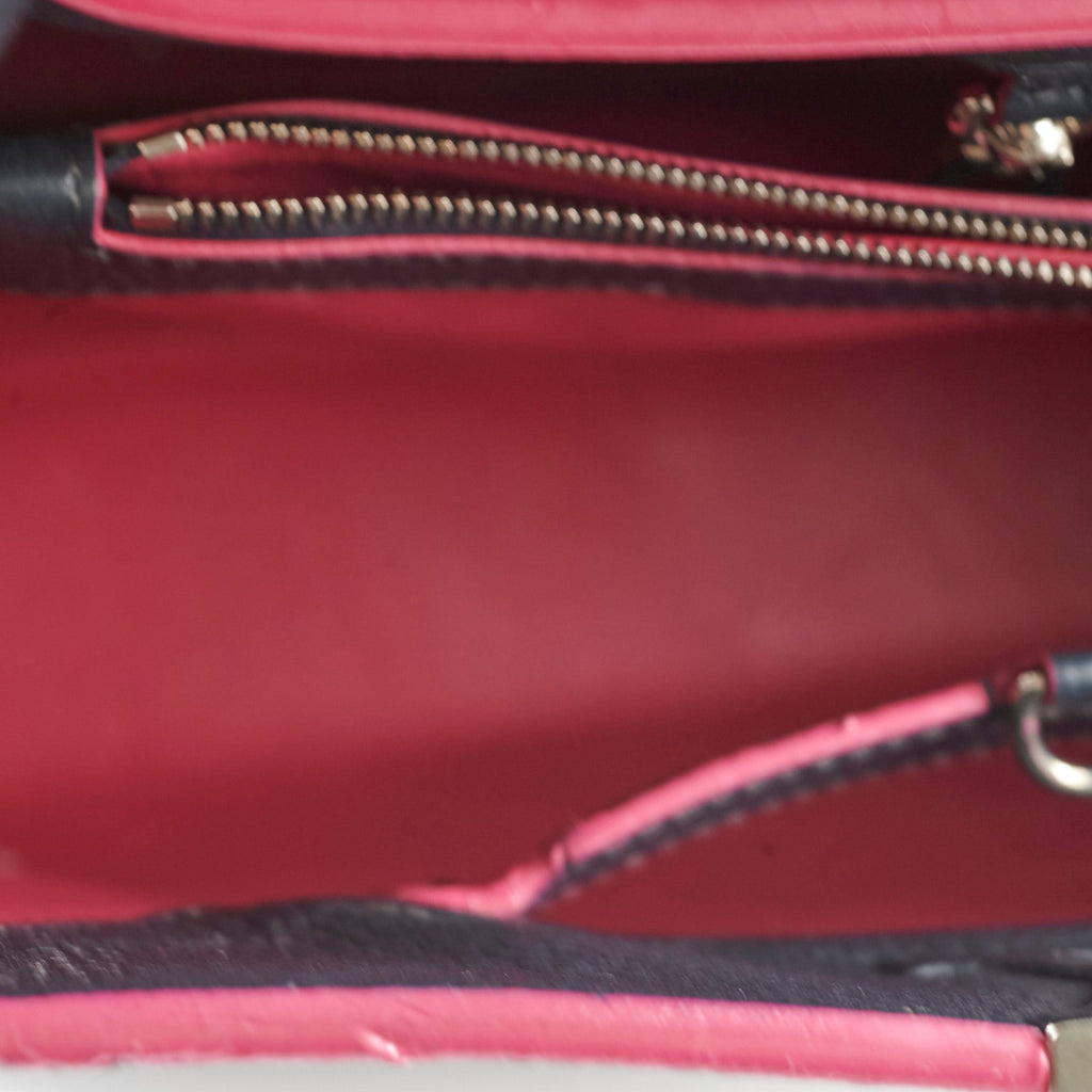 Louis Vuitton Capucines GM Navy Pink