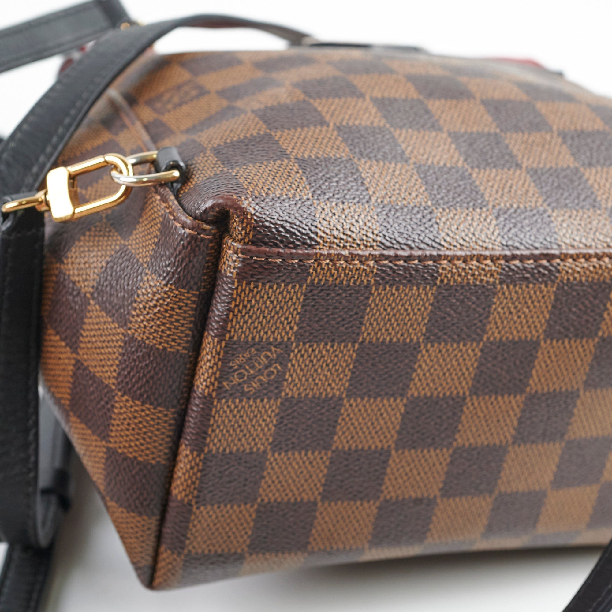 Louis Vuitton Clapton Backpack Damier Ebene Pink