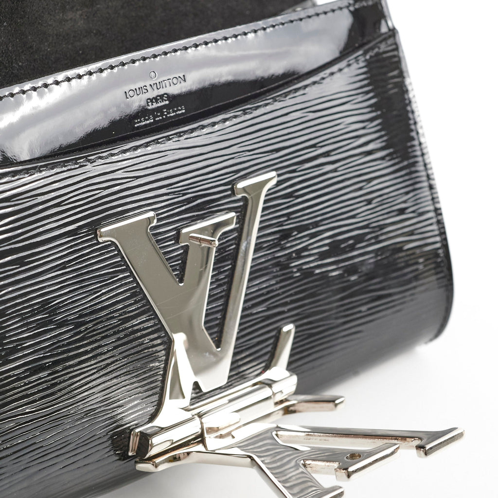 Louis Vuitton Electric Epi Leather Crossbody Bag Black