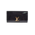 Louis Vuitton Louise Black Patent Clutch