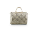 Louis Vuitton Speedy 30 White Denim Monogram Bag
