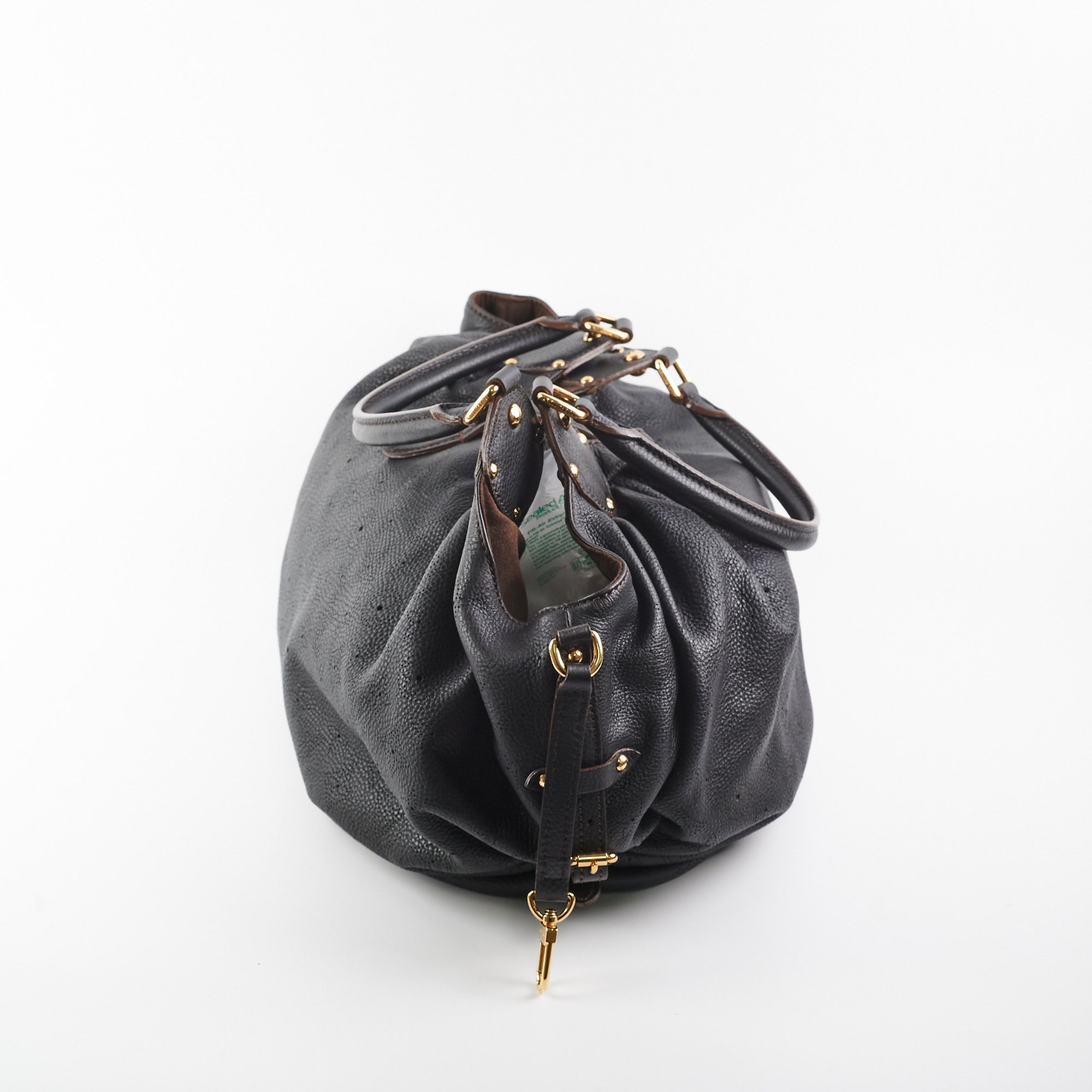 Louis Vuitton Mahina XL Monogram Black Shoulder Bag