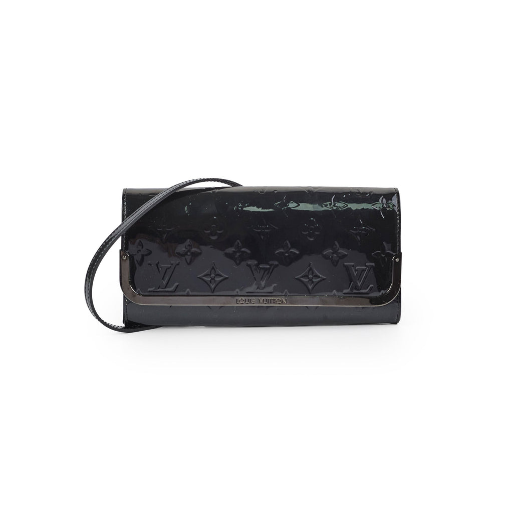 Louis Vuitton Patent Clutch Black