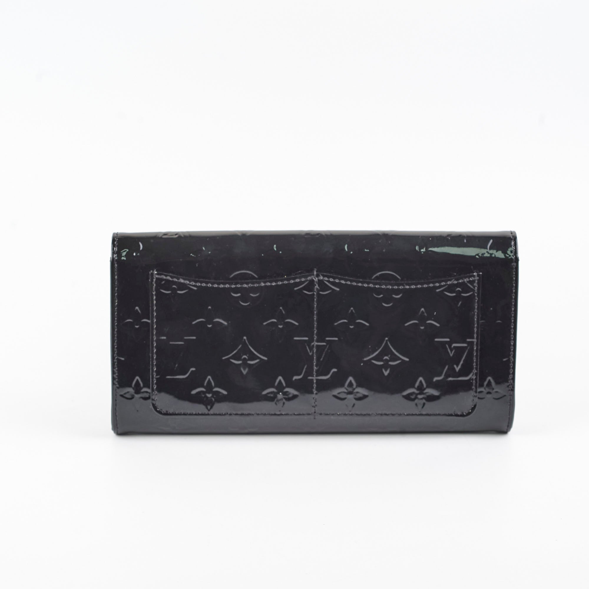 Louis Vuitton Patent Clutch Black
