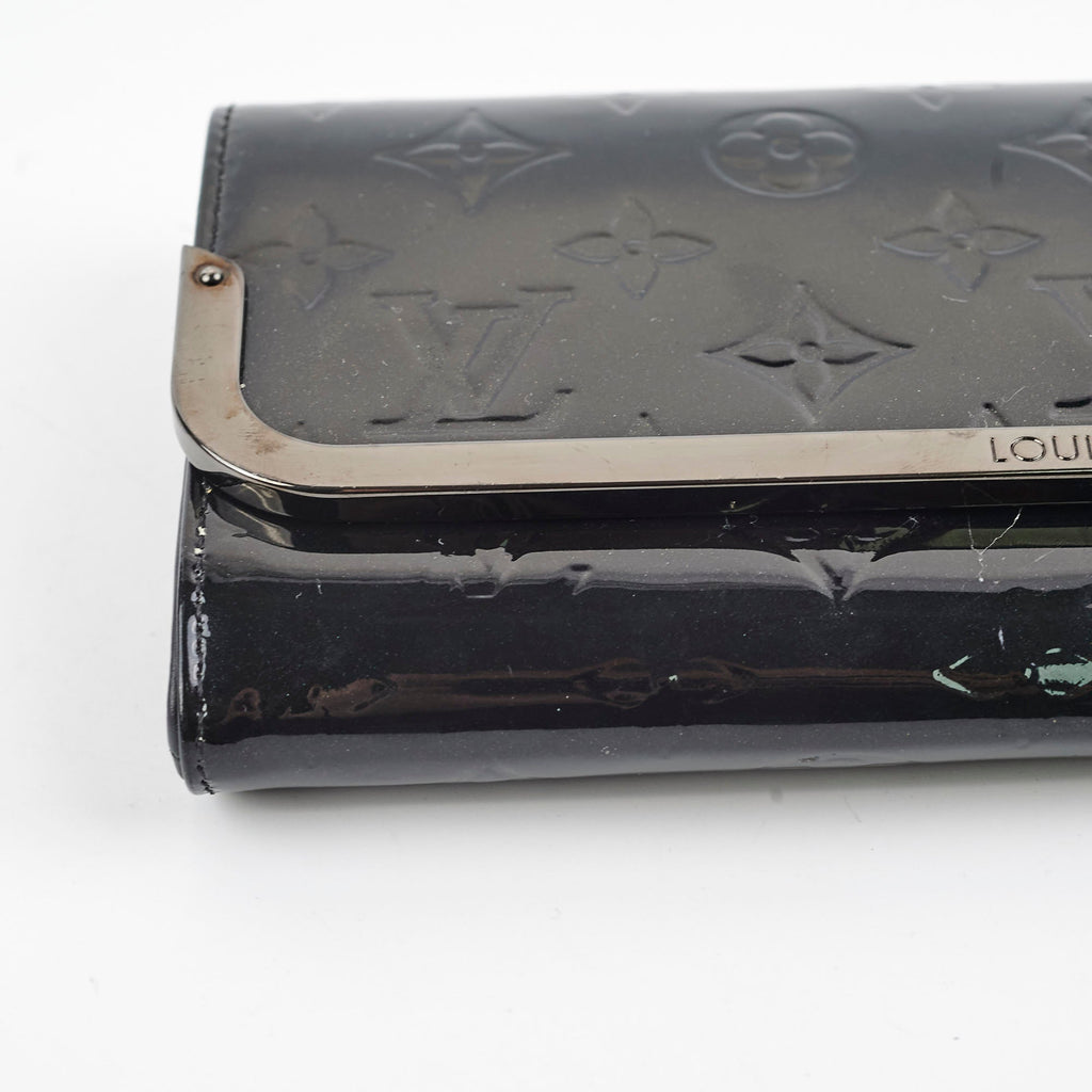 Louis Vuitton Patent Clutch Black