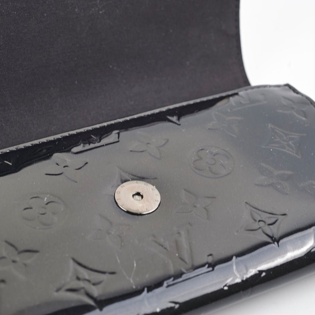 Louis Vuitton Patent Clutch Black