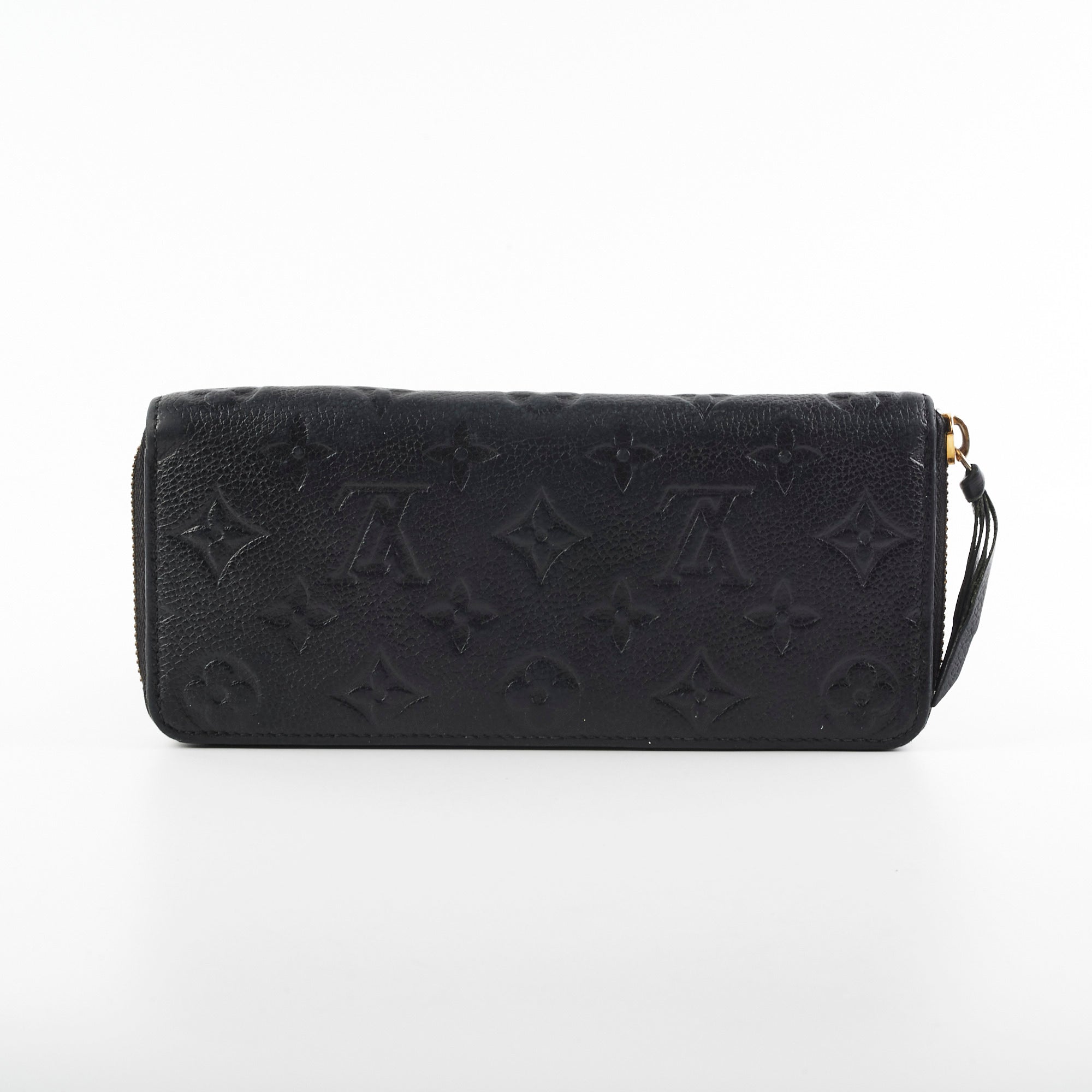 Louis Vuitton Monogram Empreinte Black Zippy Wallet