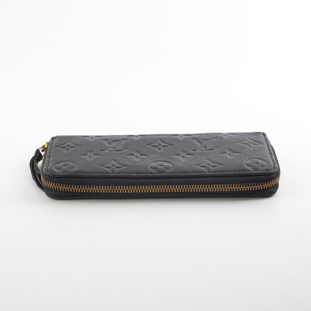 Louis Vuitton Monogram Empreinte Black Zippy Wallet
