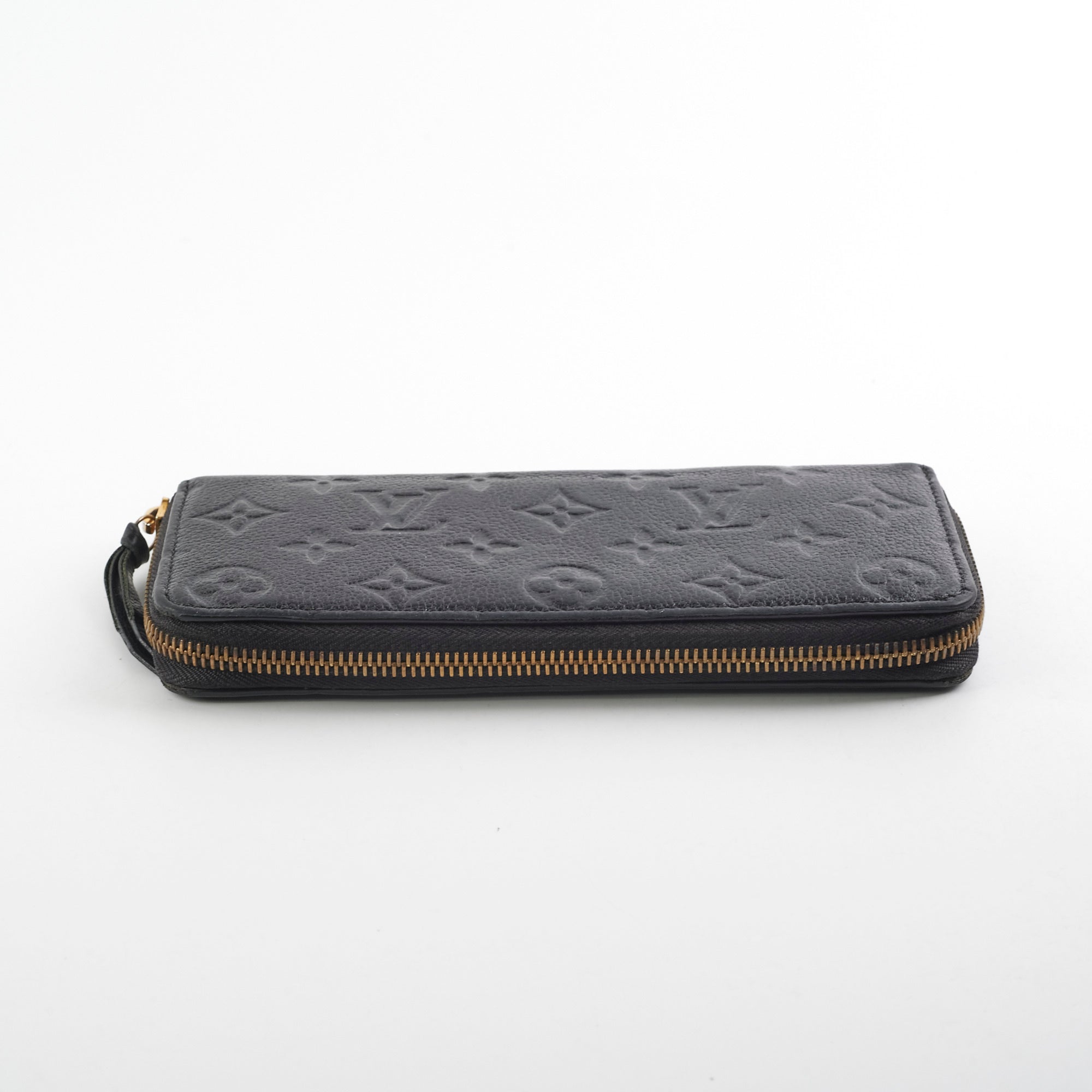 Louis Vuitton Monogram Empreinte Black Zippy Wallet