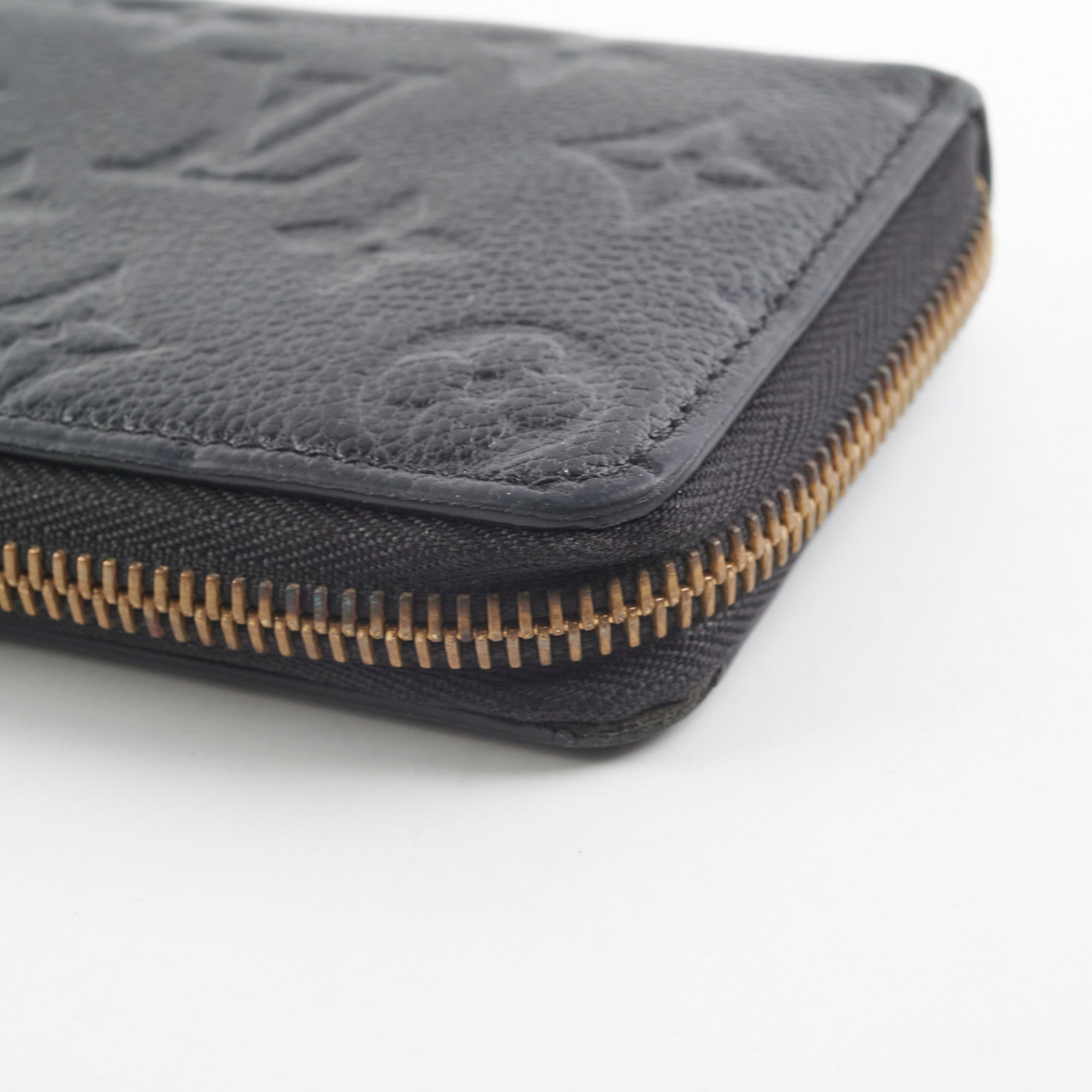 Louis Vuitton Monogram Empreinte Black Zippy Wallet