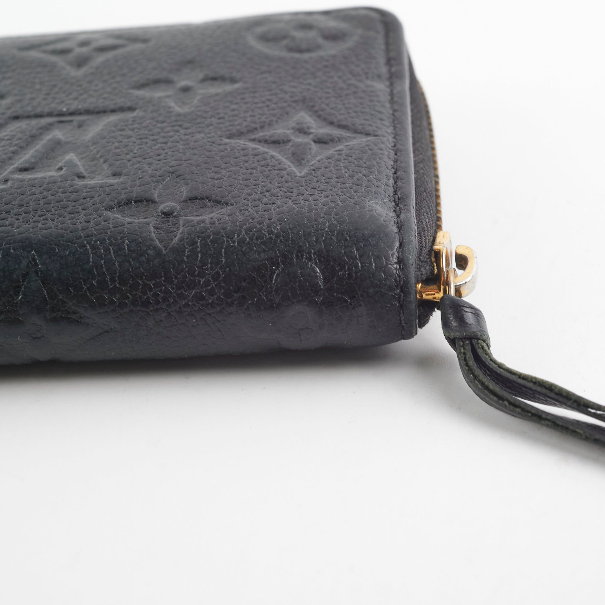 Louis Vuitton Monogram Empreinte Black Zippy Wallet