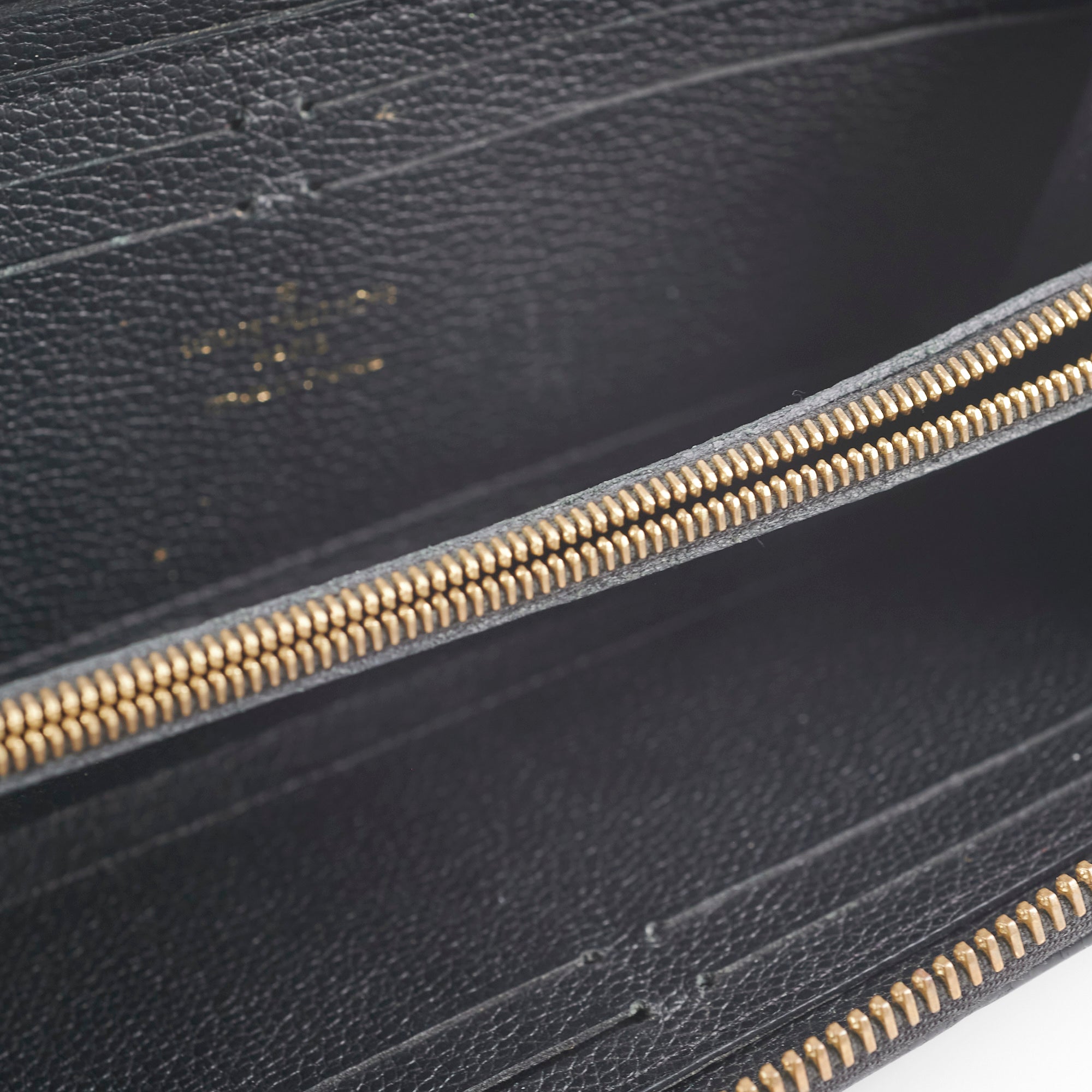 Louis Vuitton Monogram Empreinte Black Zippy Wallet