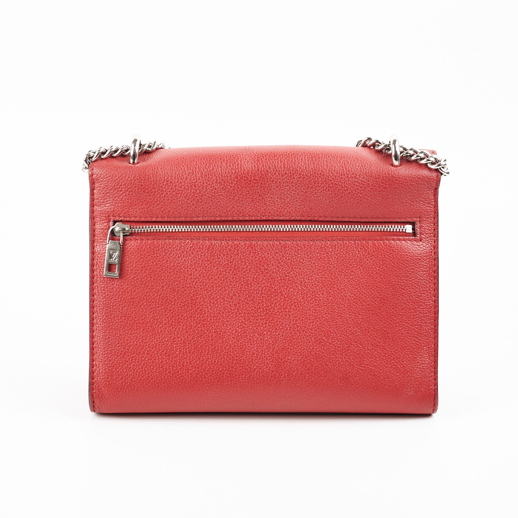 Louis Vuitton Lock Me Red Shoulder Bag