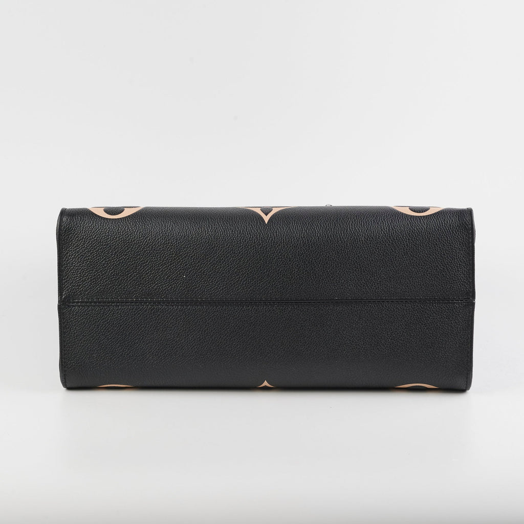Louis Vuitton On The Go MM Black/Beige
