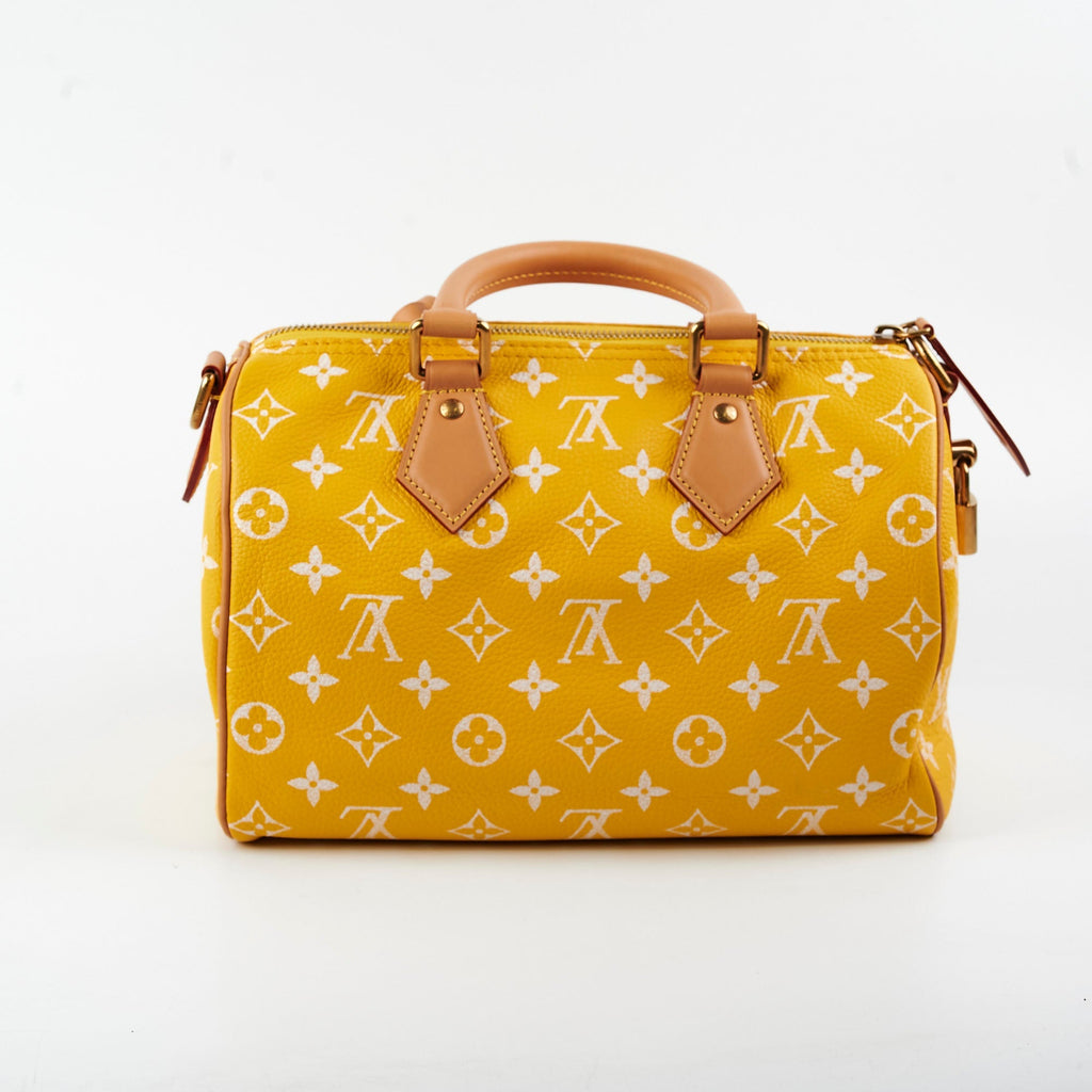 Louis Vuitton Speedy P9 Bandouli猫re 25 Jaune Mat