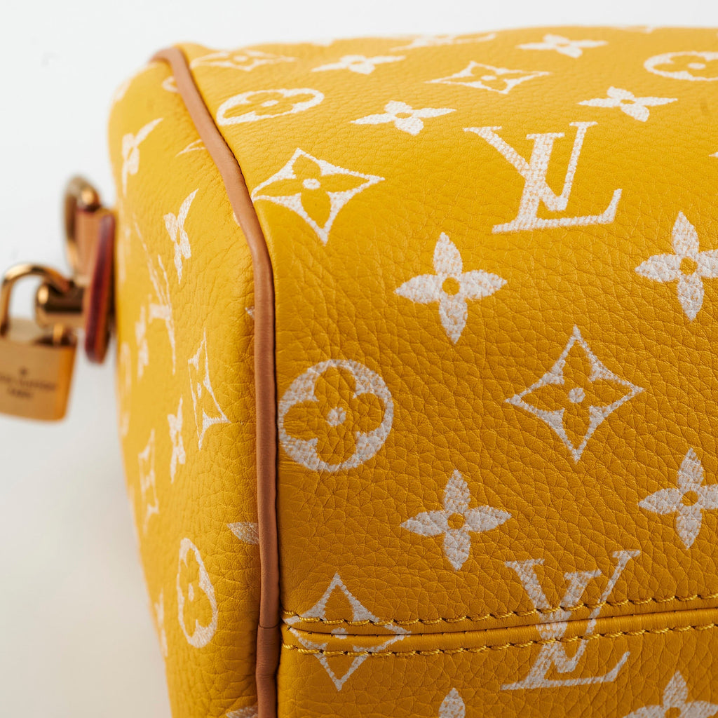 Louis Vuitton Speedy P9 Bandouli猫re 25 Jaune Mat