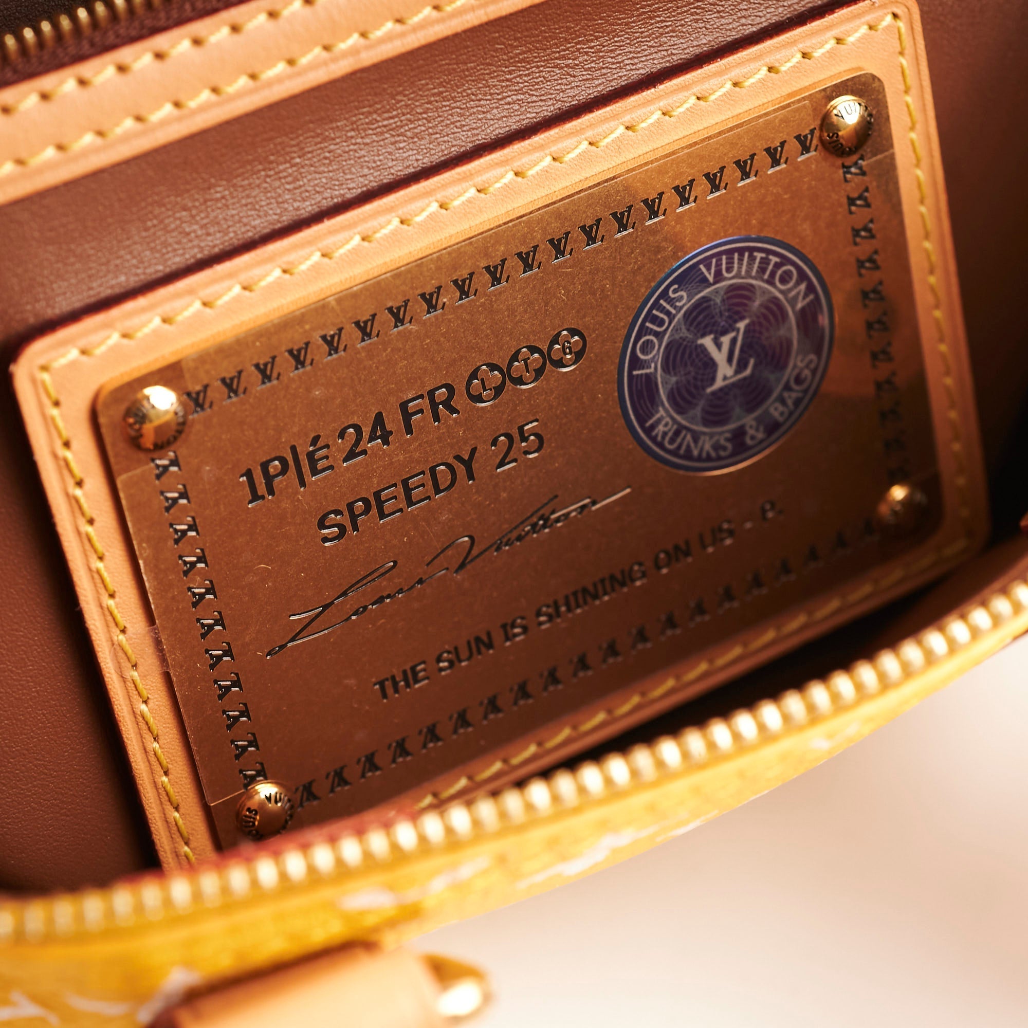 Louis Vuitton Speedy P9 Bandouli猫re 25 Jaune Mat