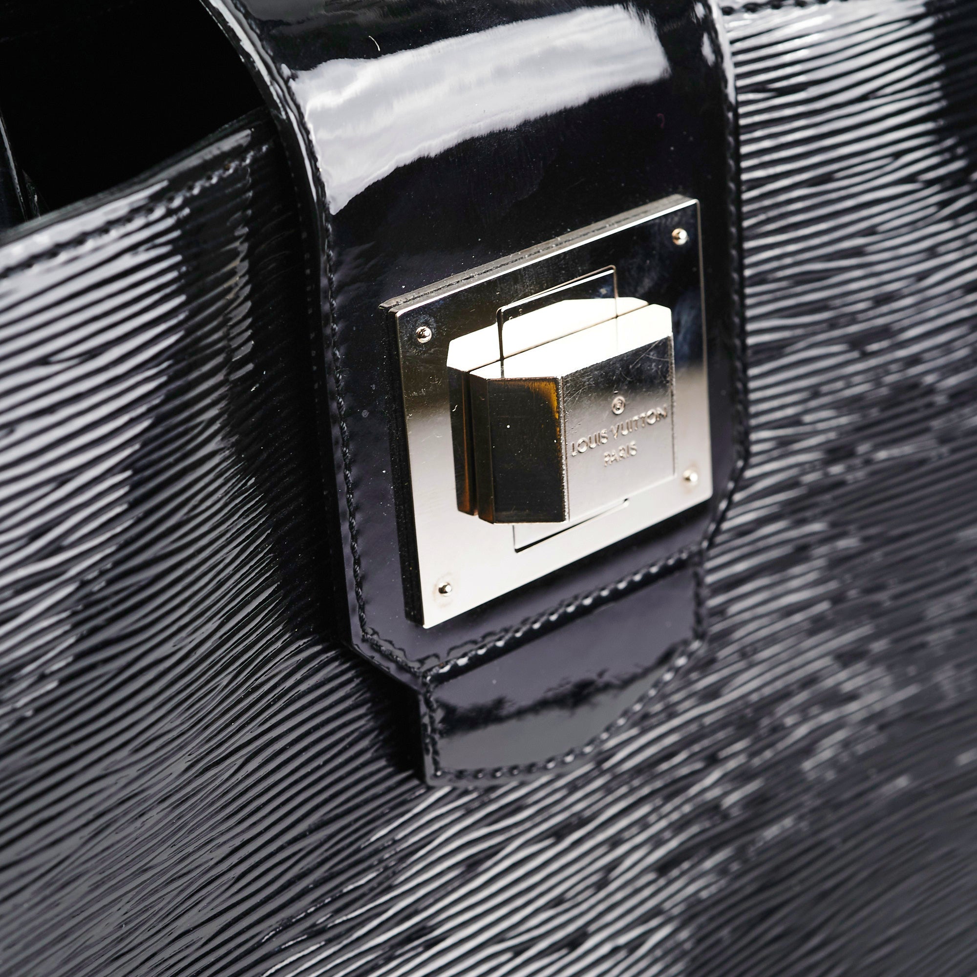 Louis Vuitton Epi Mirabeau GM Black Shoulder handbag
