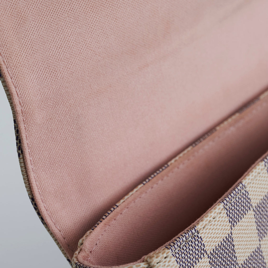Louis Vuitton Croisette Damier Azur Crossbody BAG