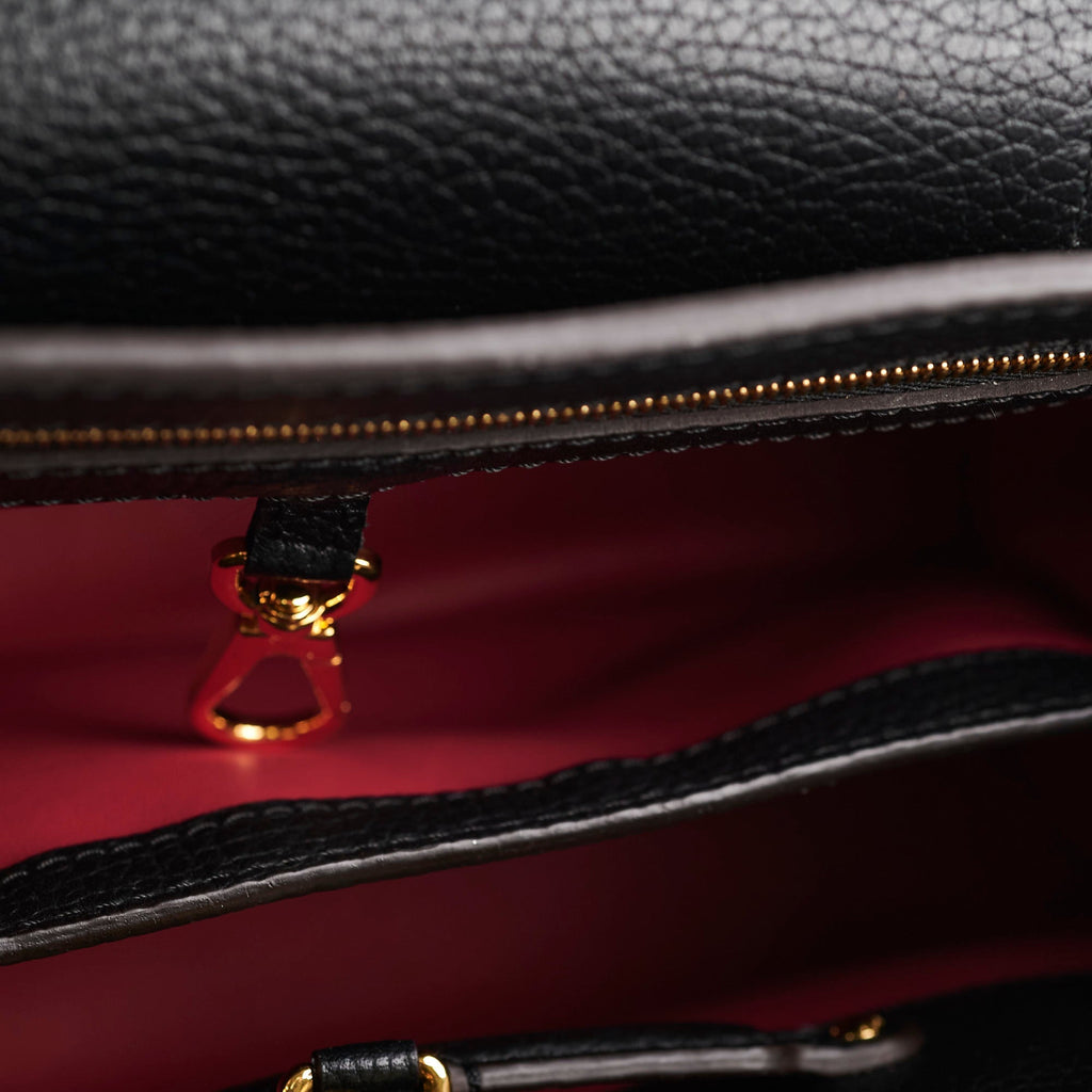 Louis Vuitton Capucines PM Black