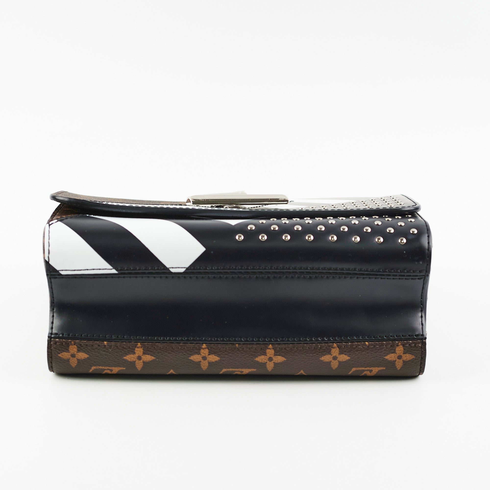 Louis Vuitton Twist Limited Edition Studded Monogram Canvas MM