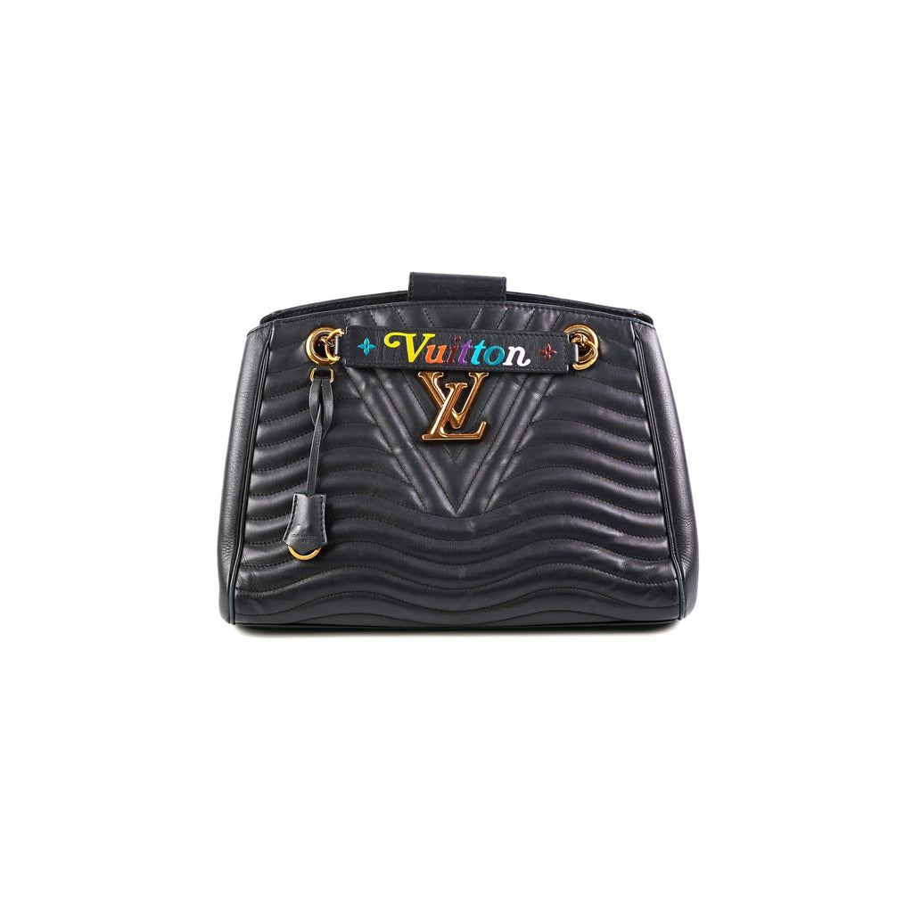 Louis Vuitton New Wave Chain Tote Bag Black