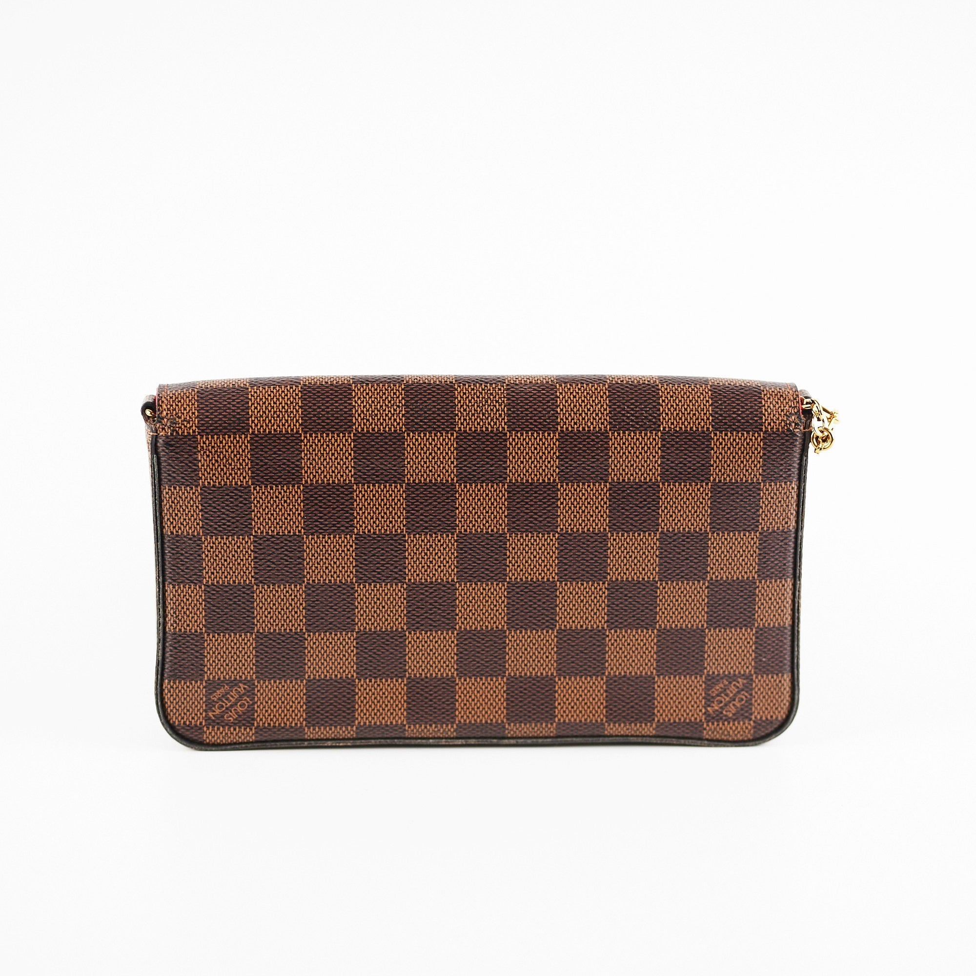 Louis Vuitton Pochette Felicie Damier Ebene Crossbody Bag