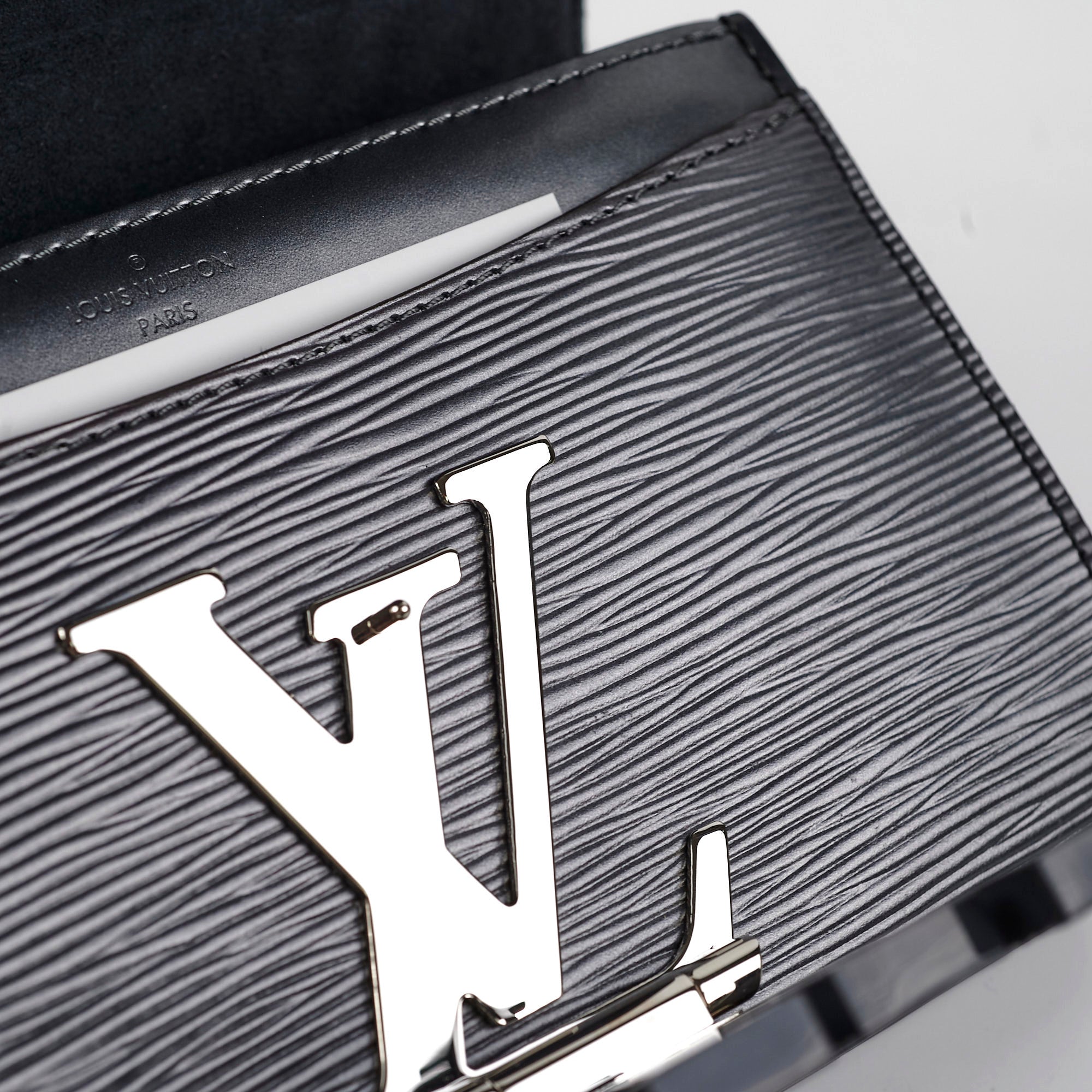 Louis Vuitton Louise PM Epi Metallic Grey