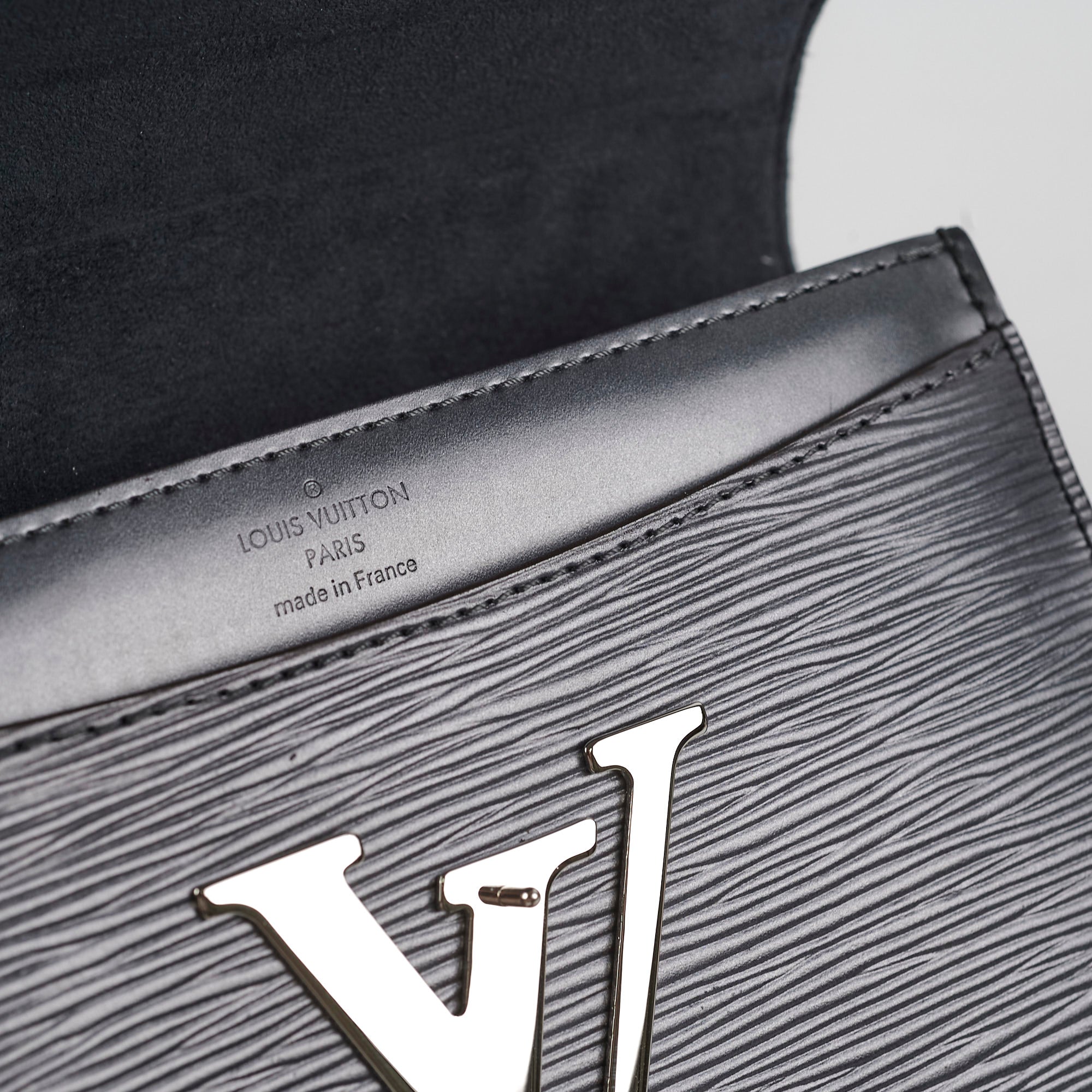 Louis Vuitton Louise PM Epi Metallic Grey