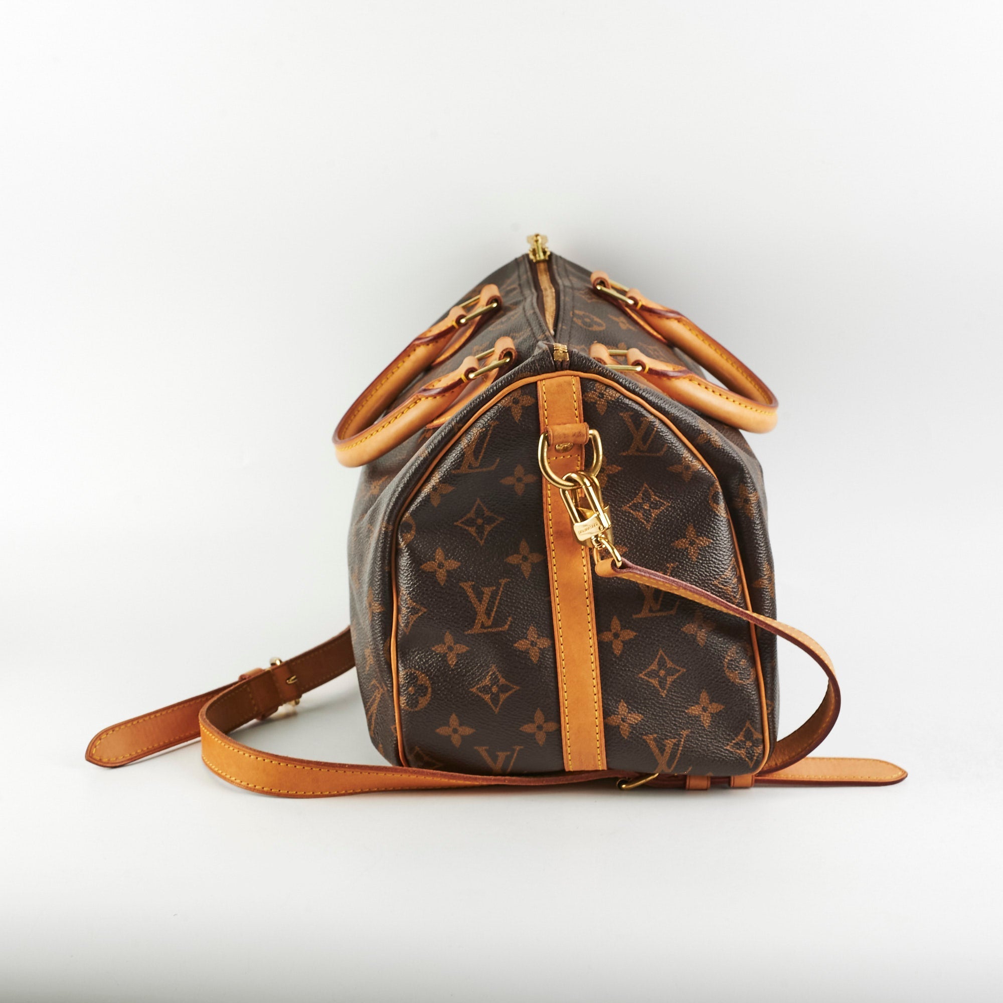 Louis Vuitton Speedy 30  Bandouli猫re