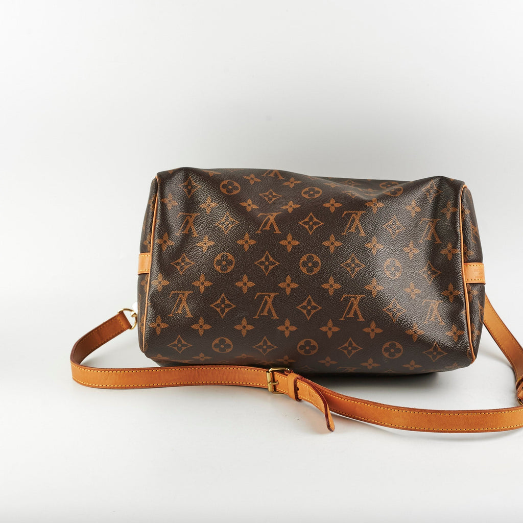 Louis Vuitton Speedy 30  Bandouli猫re