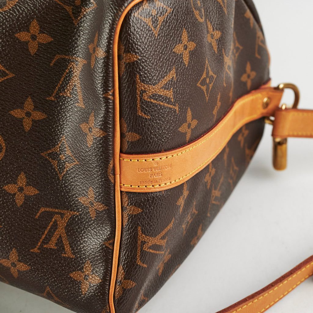 Louis Vuitton Speedy 30  Bandouli猫re
