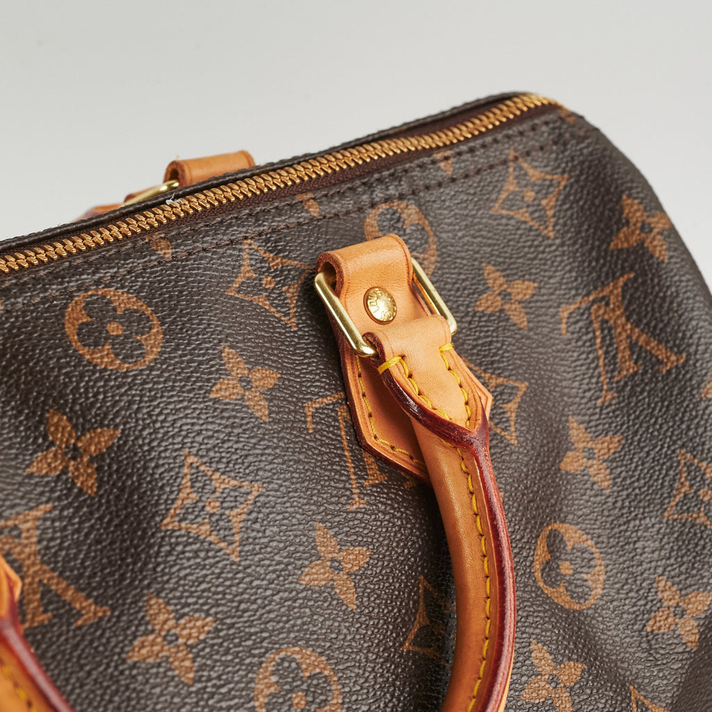 Louis Vuitton Speedy 30  Bandouli猫re