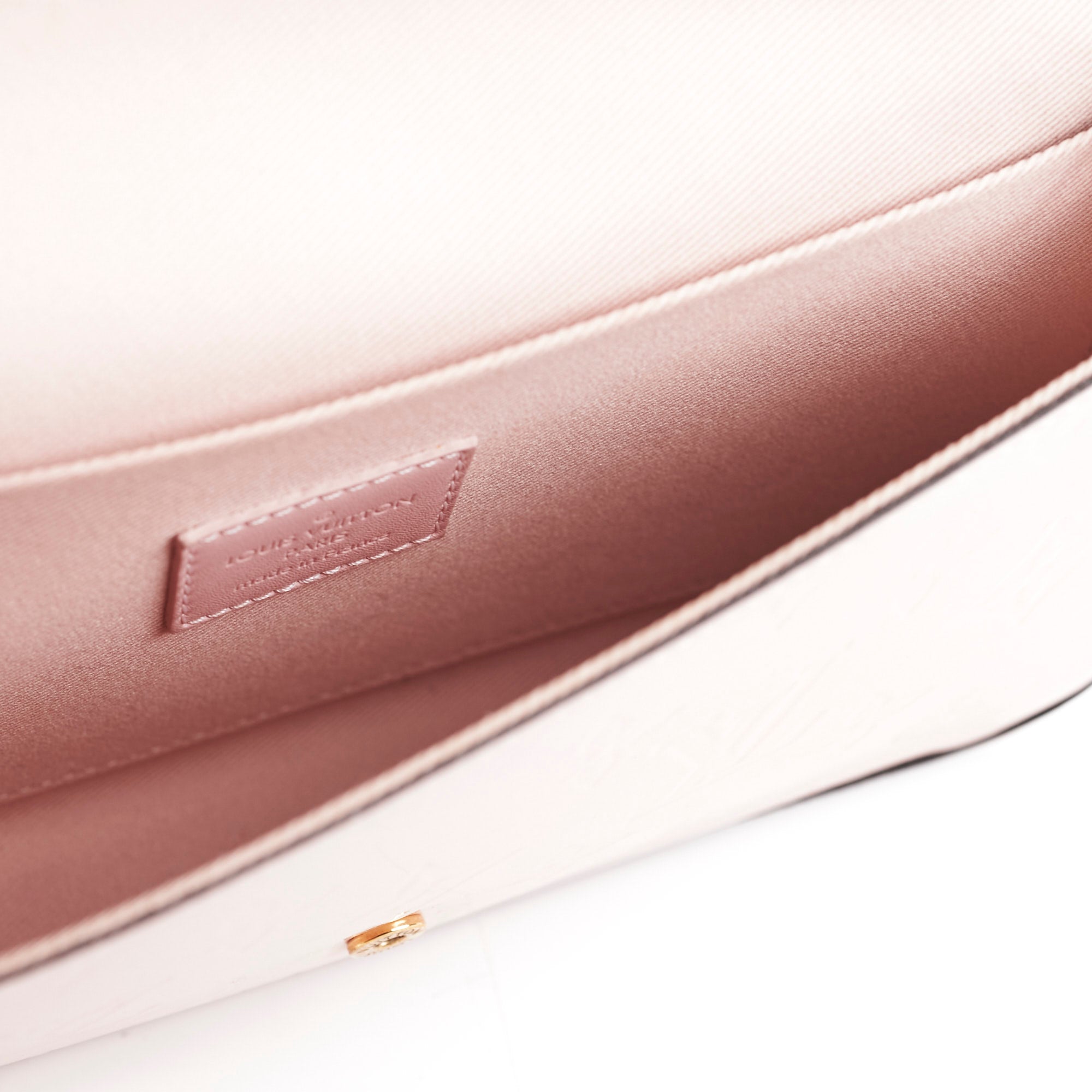 Louis Vuitton Felicie Pochette Pink Vernis