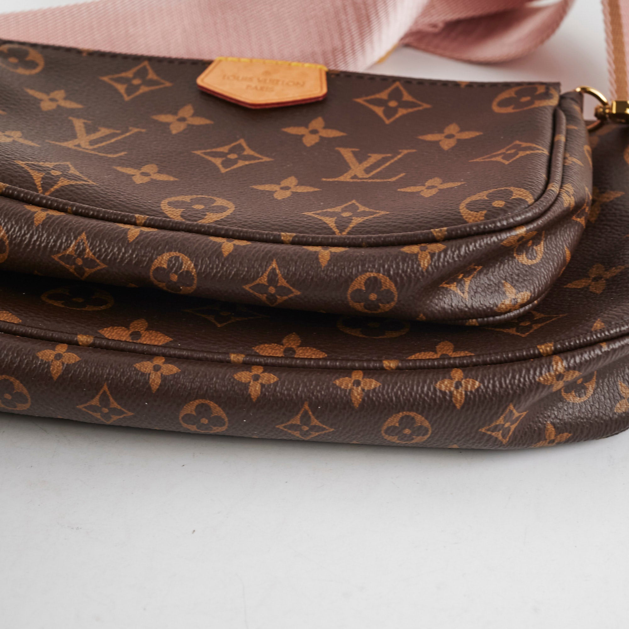 Louis Vuitton Multi Pochette Accessories Monogram Pink