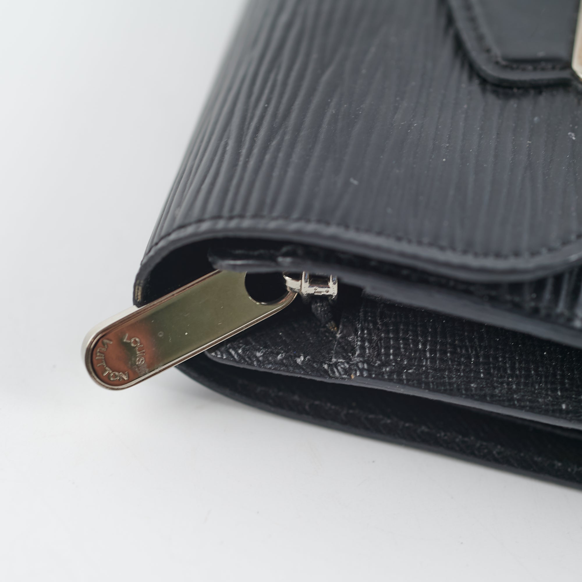 Louis Vuitton Koala Epi Black Wallet