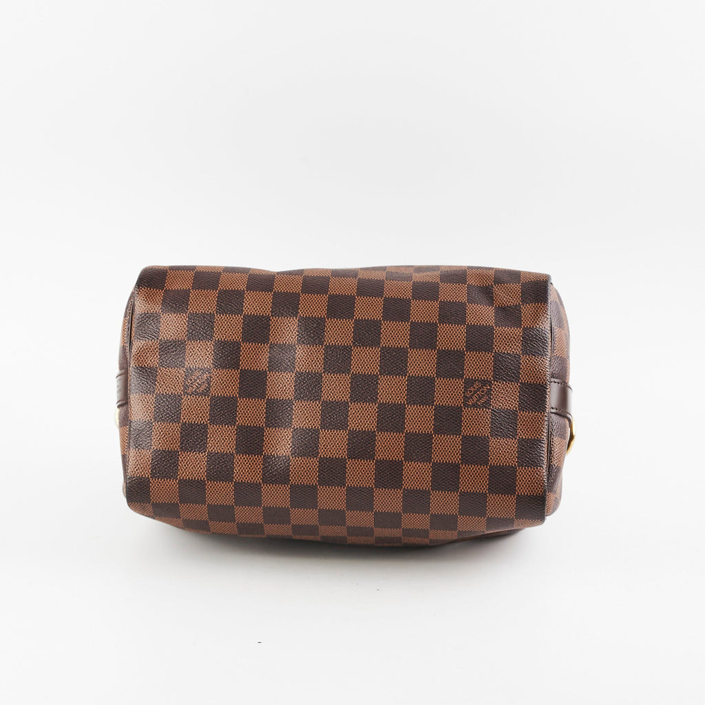 Louis Vuitton Speedy Bandouli猫re 25 Damier Ebene